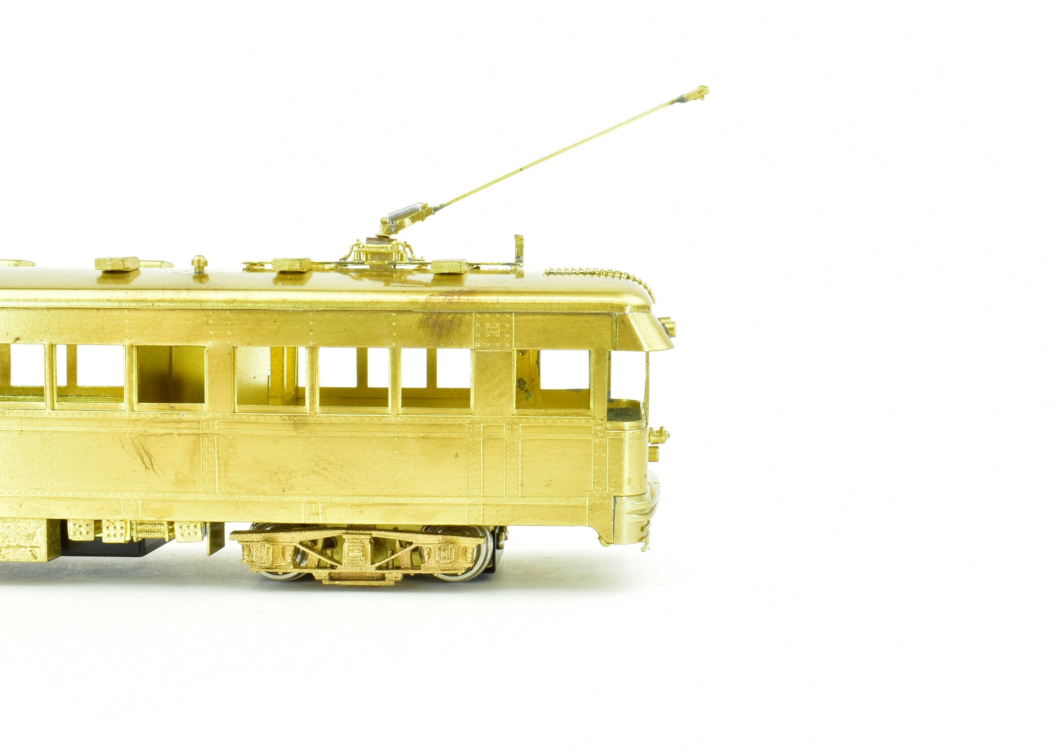 HO Scale Brass Electric Car: Cincinnati & Lake Erie Red Devils #110 - 129