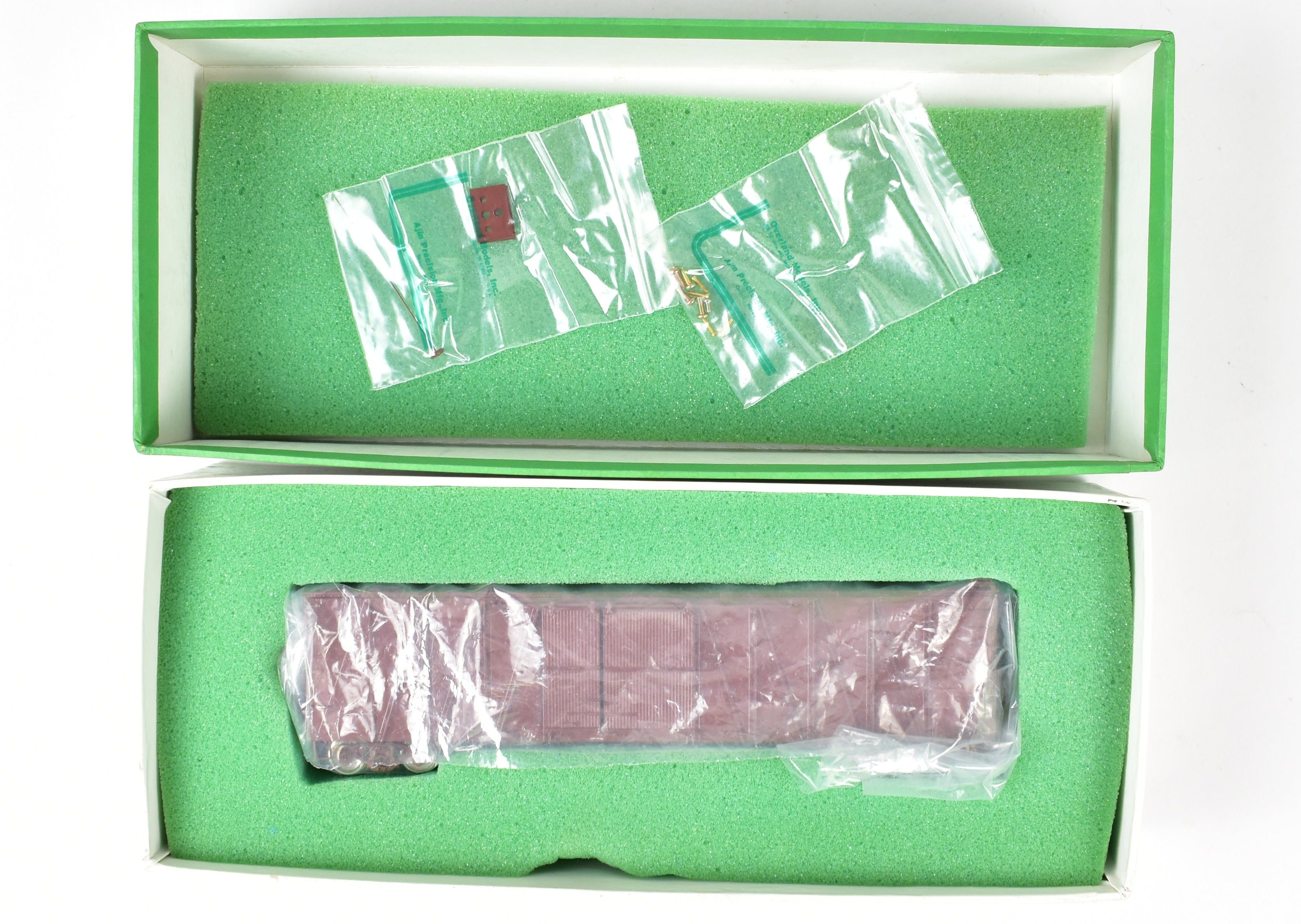 HO Scale Brass Model Auto Boxcar - OMI (Overland Models, Inc.) Union Pacific A-50-4 50-Foot Auto Boxcar from 1919 to 1960s