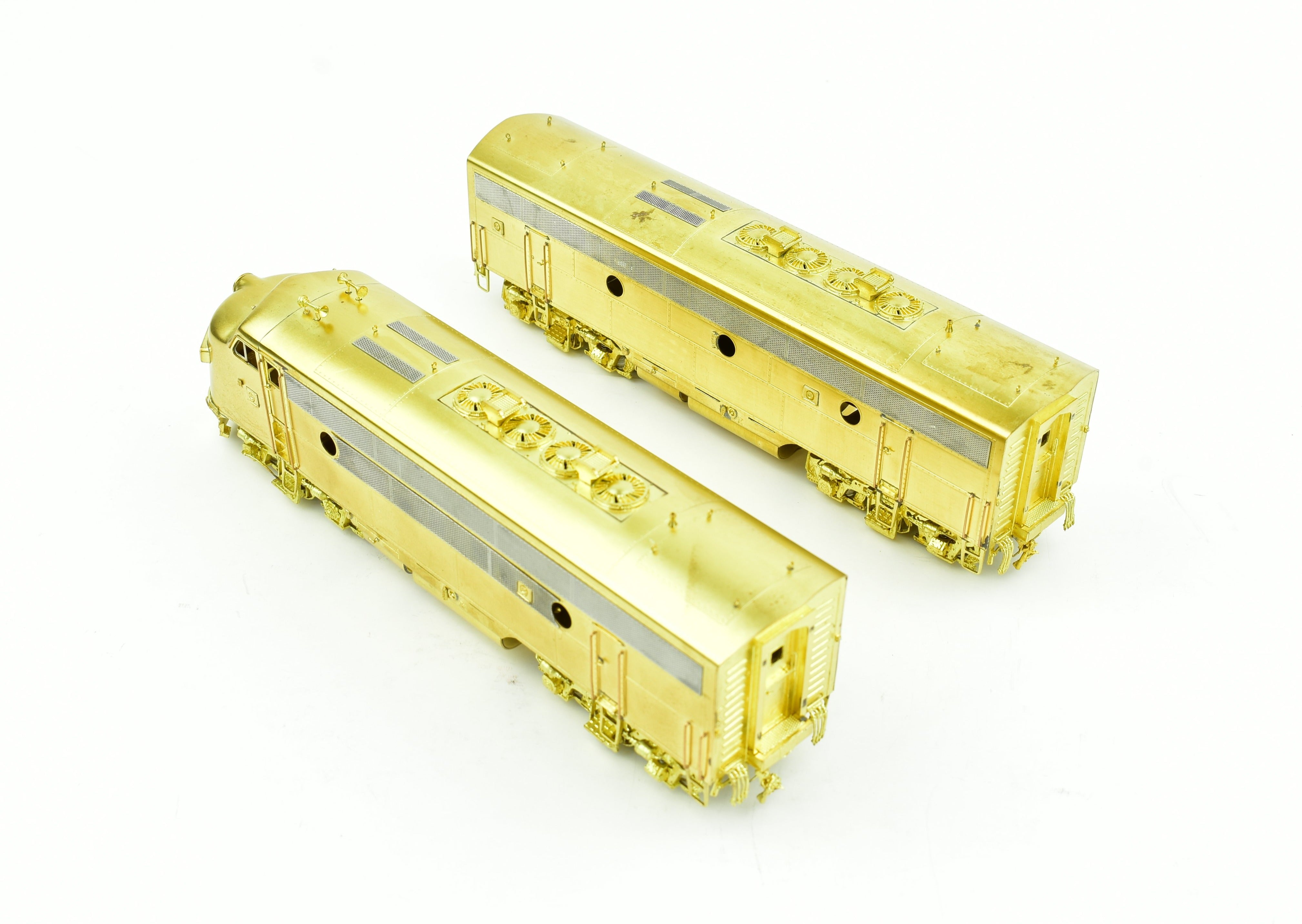 HO Scale Brass Model Train Set - Overland Models Inc. DL&W - Lackawanna EMD F3 A Unit and F3 B Unit Combo