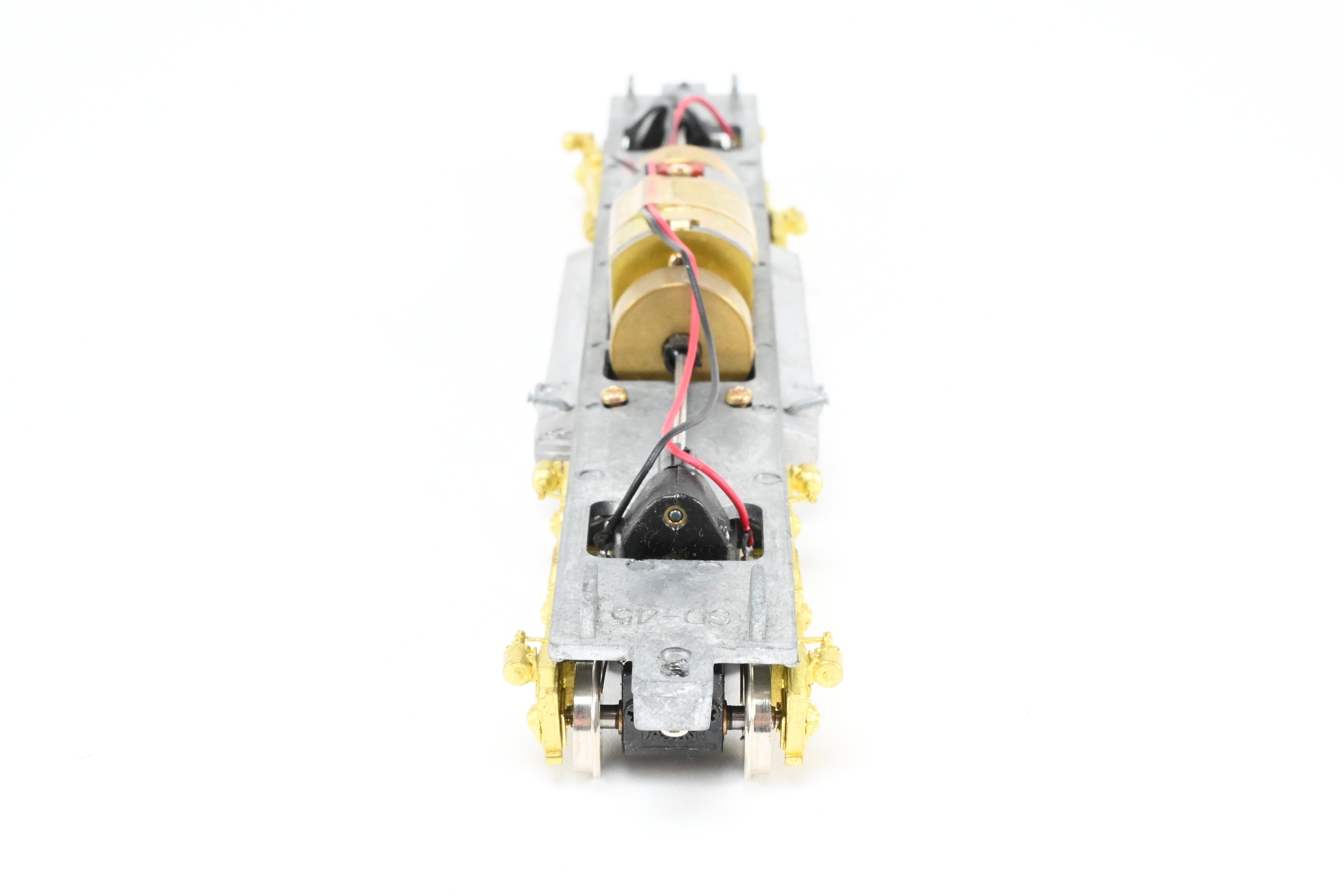 HO Scale Brass OMI - Overland Models Inc. Diverse Road Drive Systems for Rail Power Products EMD SD45 Locomotives with High - Mount Brake Cylinders