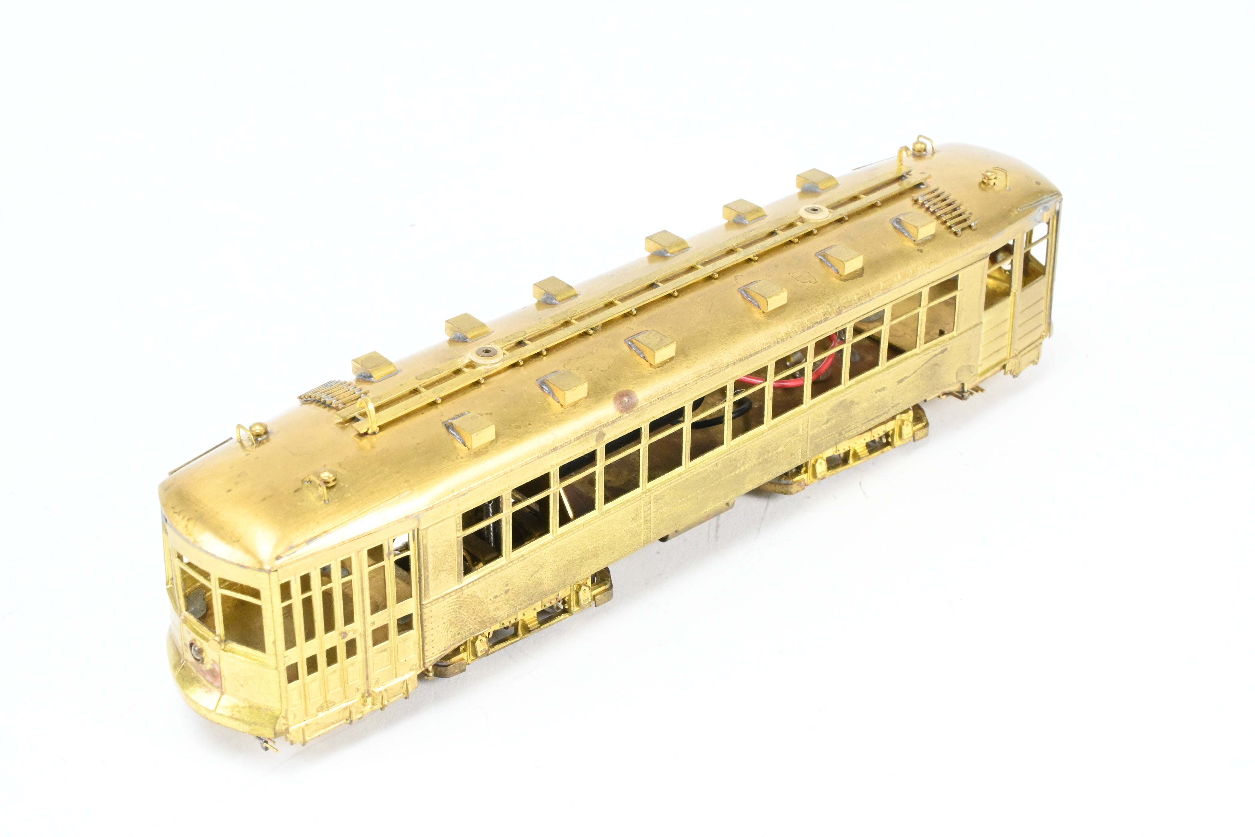 HO Scale Brass Fairfield 345-2 CSL Chicago Surface Lines Two-Man City Car
