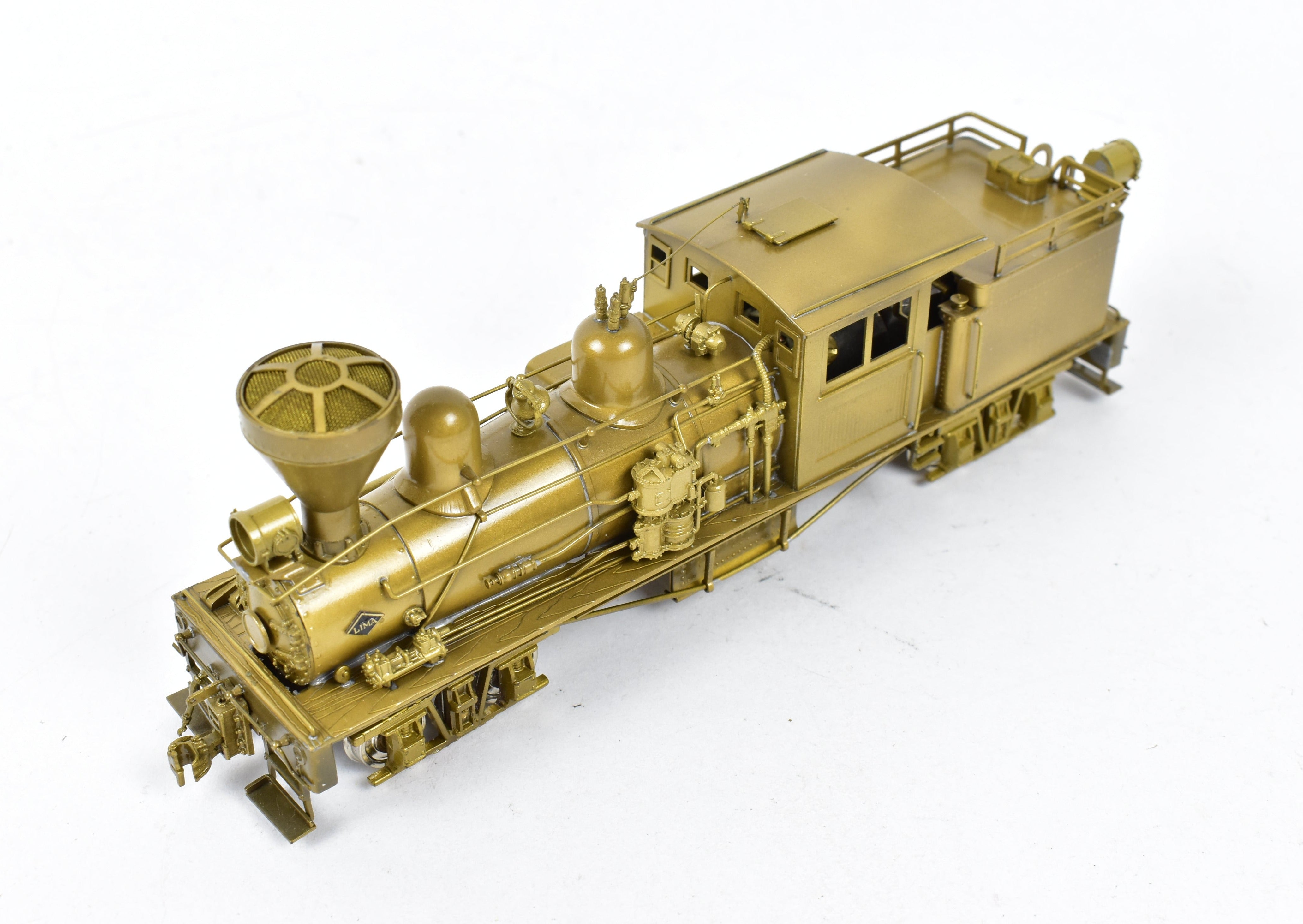 HO Scale Brass PFM - United 2-Truck Class B Shay Geared Locomotive Model for Logging Roads from the 1977 Production Run