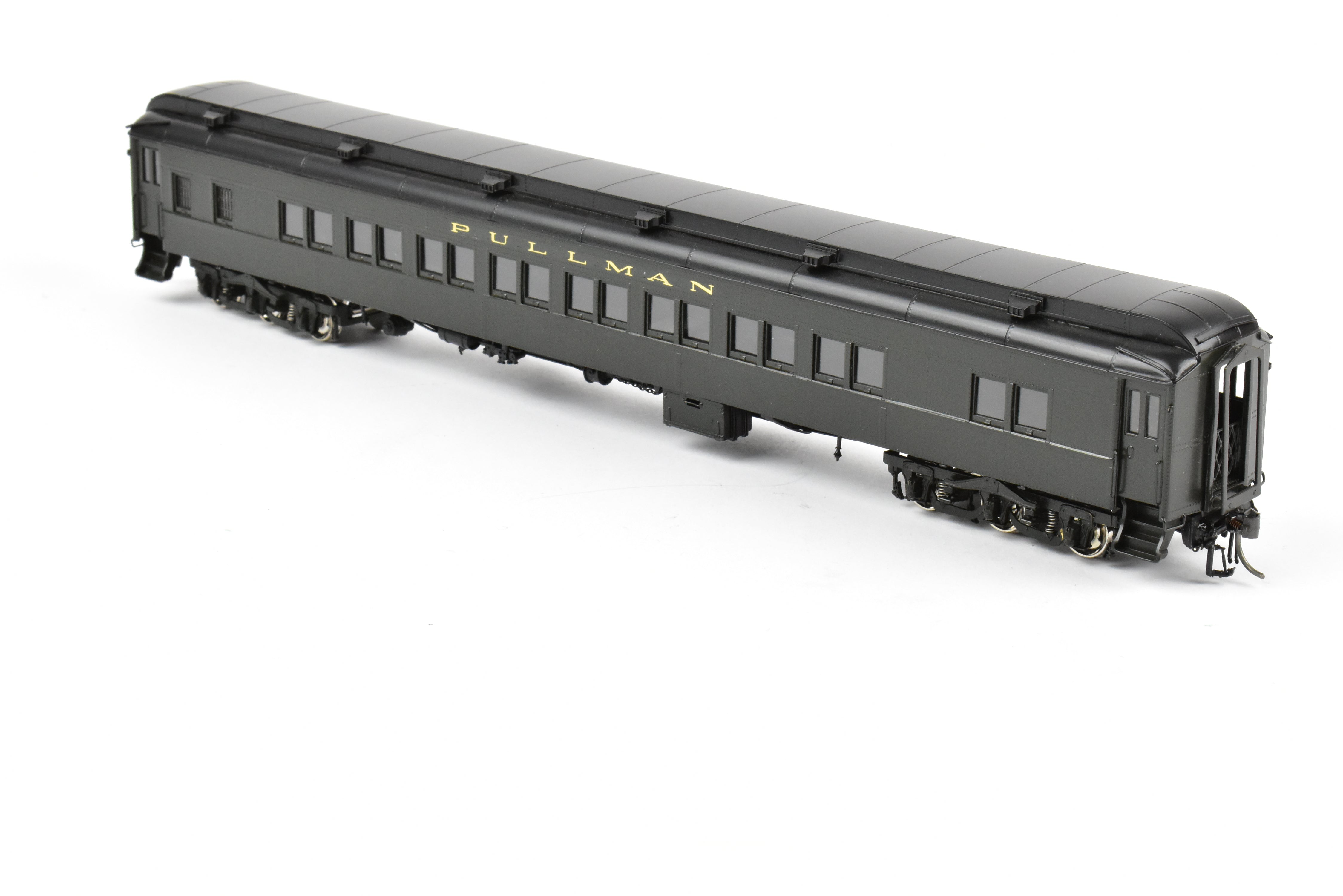 High - Quality HO Scale Brass Precision Scale Co. Pullman 80 - foot Sleeper 16 - Section Tourist Car Model Plan 2412 without Air - Flow Package