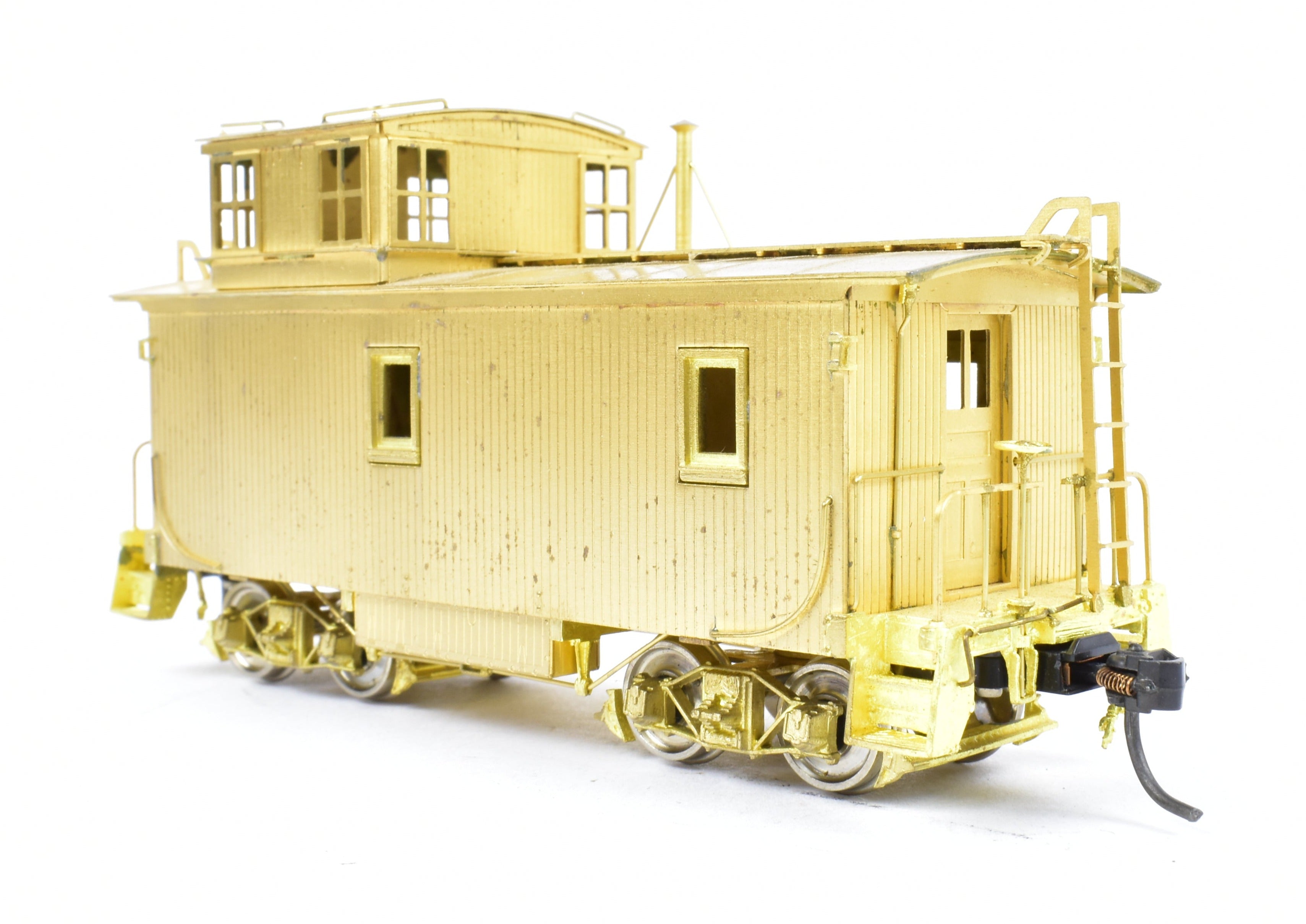 Collector's Edition HO Brass Wood Caboose - Beaver Creek, Colorado Midland or Yosemite Valley