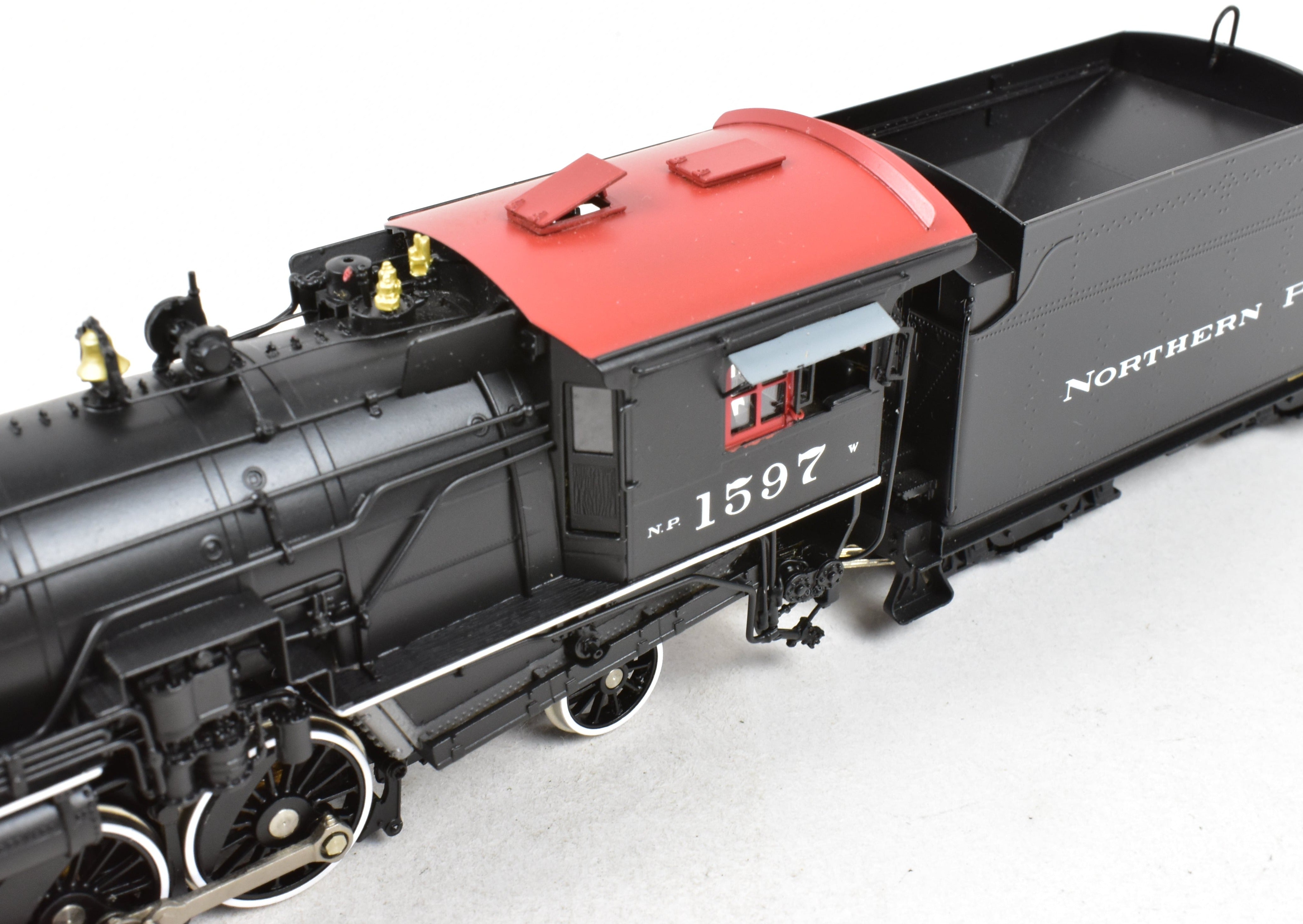 HO Scale Brass W&R Enterprises NP Northern Pacific Class W 2-8-2 Ver 1A Factory Painted #1597