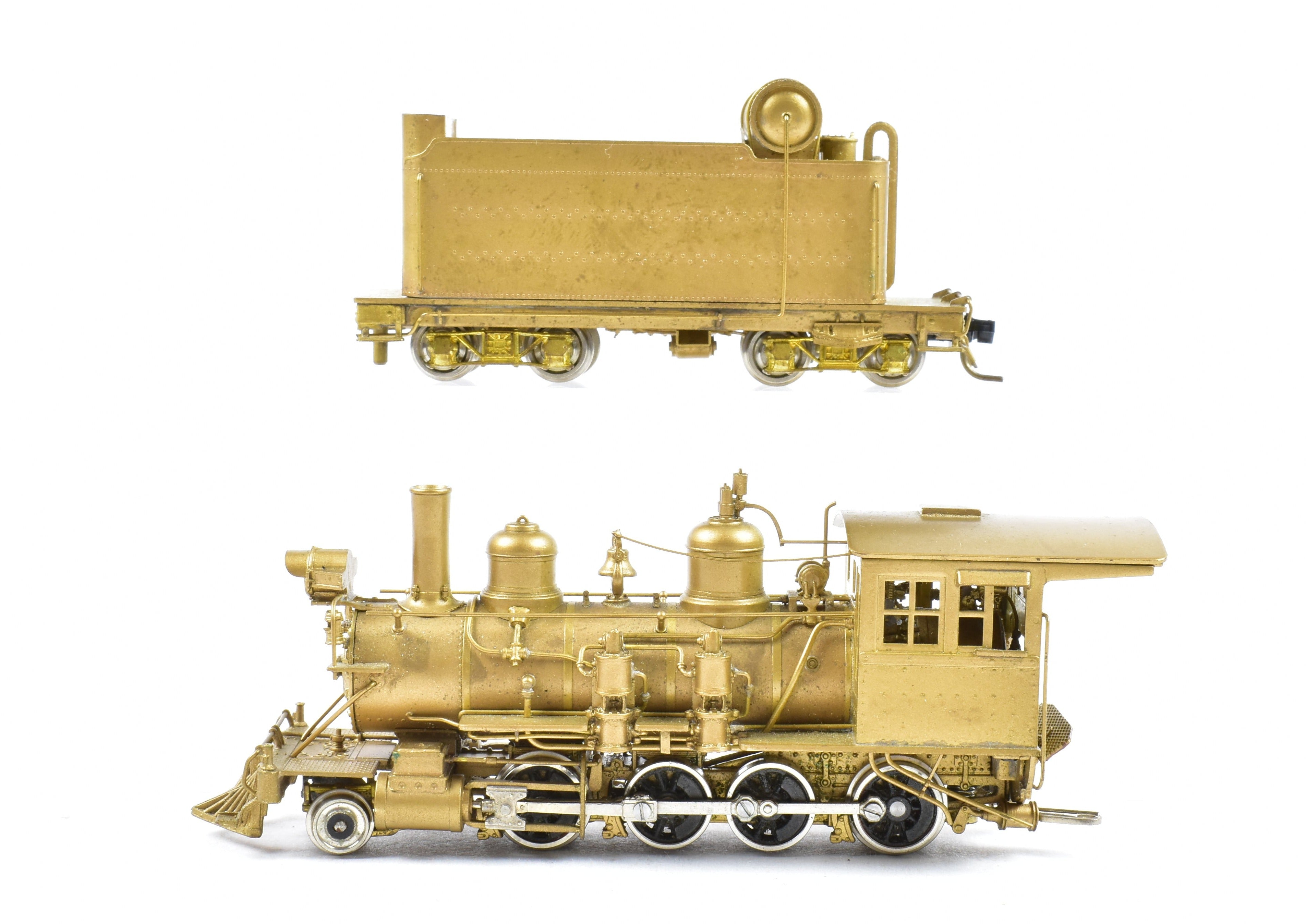 HOn3 Brass Westside D&RGW C-16 2-8-0 #268 Late Run with Improved Details