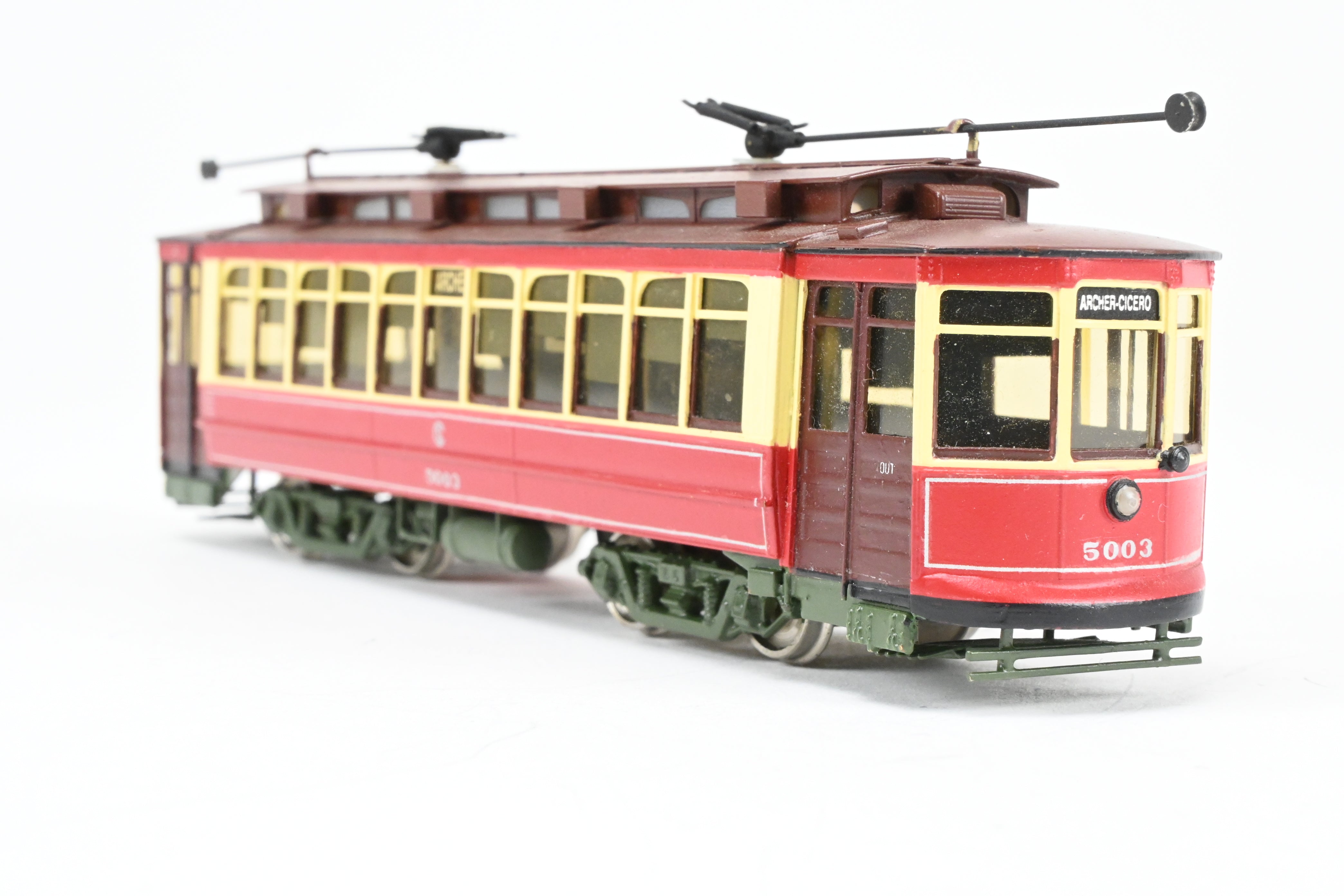 HO Scale Brass Fairfield 343 CSL Chicago Surface Lines Custom Painted Pullman Car No. 5003
