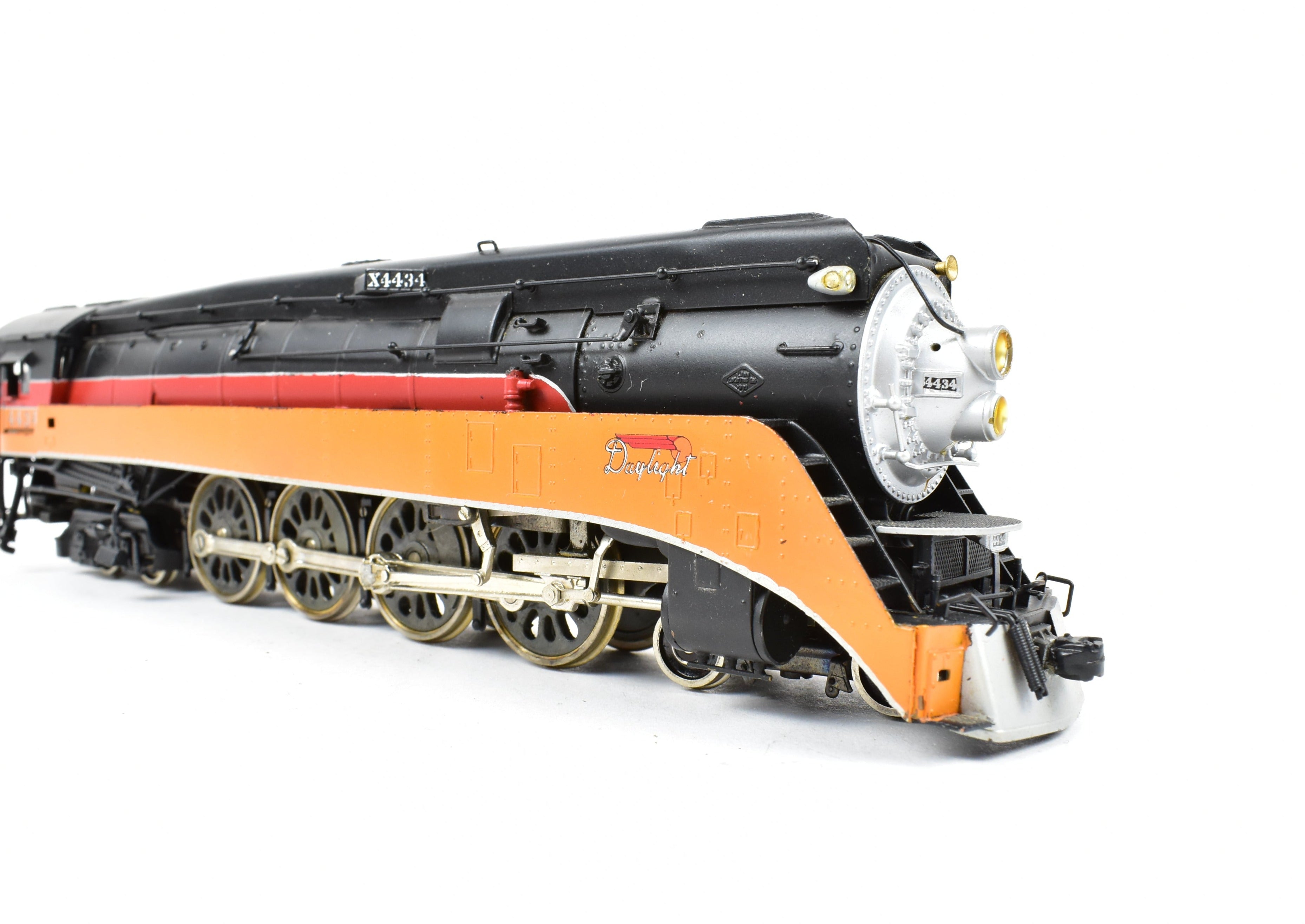 Custom Painted HO Brass Balboa SP - Southern Pacific GS - 4 4 - 8 - 4 Locomotive #4434