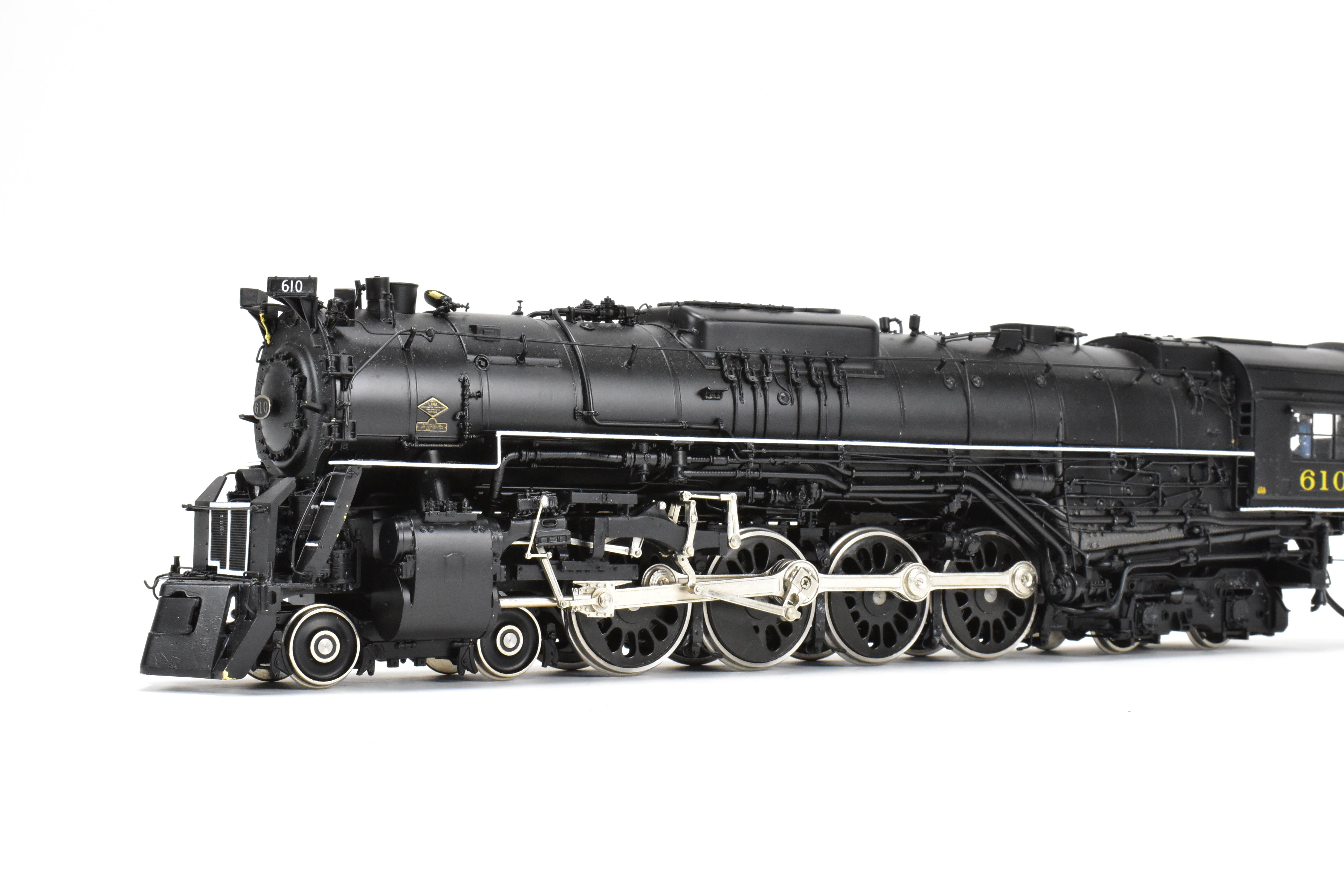 O Scale Brass Precision Scale Co. C&O J-3a 4-8-4 Greenbrier 2-Rail FP #610 As-Is