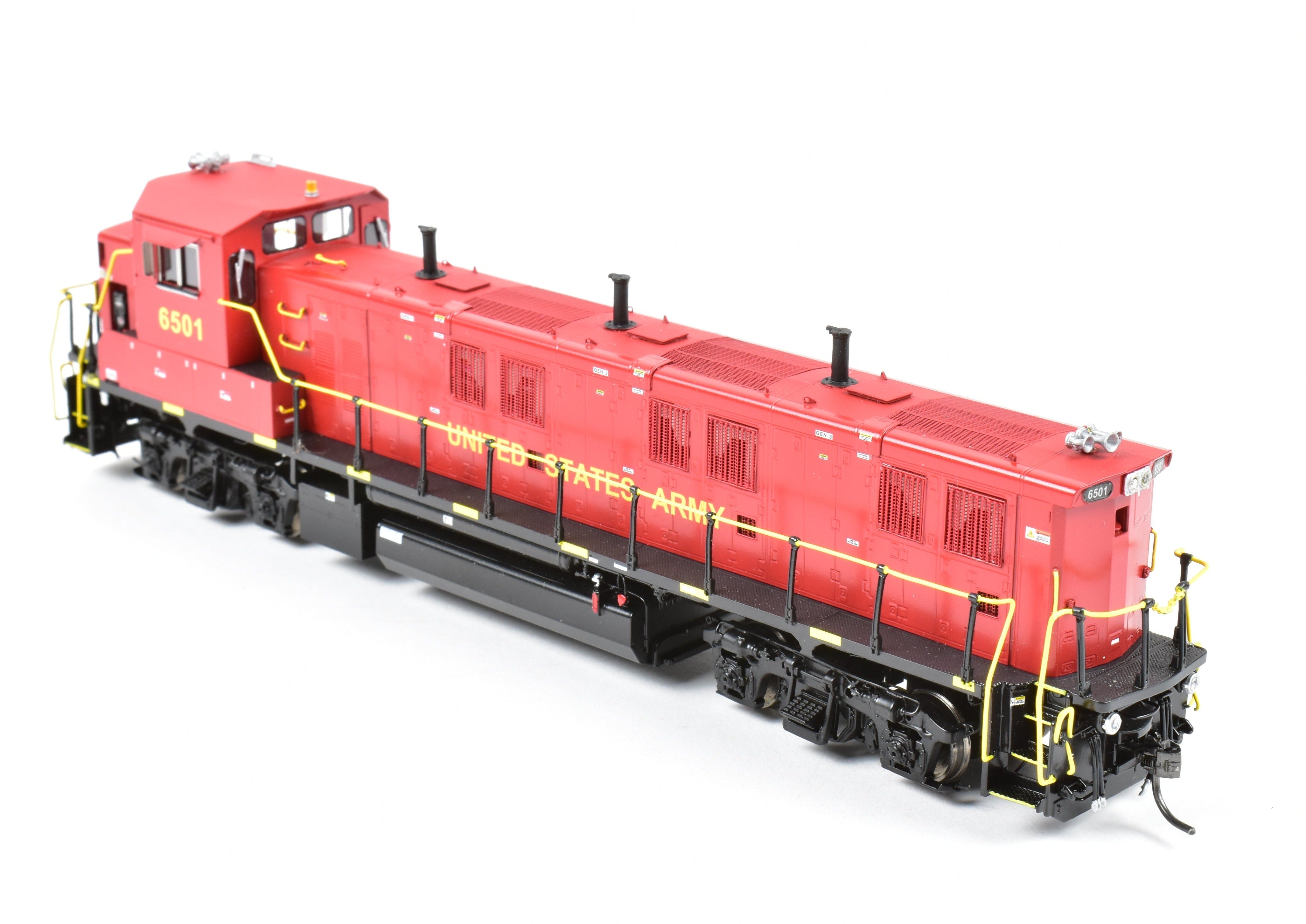 HO Scale Brass Model - Overland Models Inc. USAX U.S. Army 3GS21B Genset Factory Painted #6501 from American Model Train Collection
