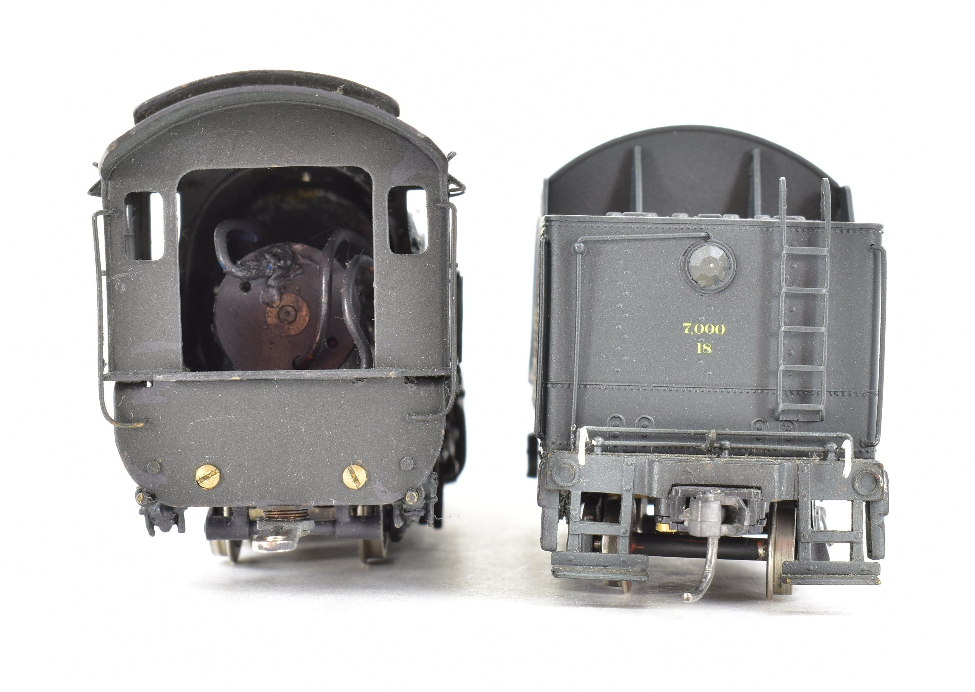HO Brass PFM - United B&O Baltimore & Ohio E-27ca 2-8-0 Custom Painted Can Motor Model