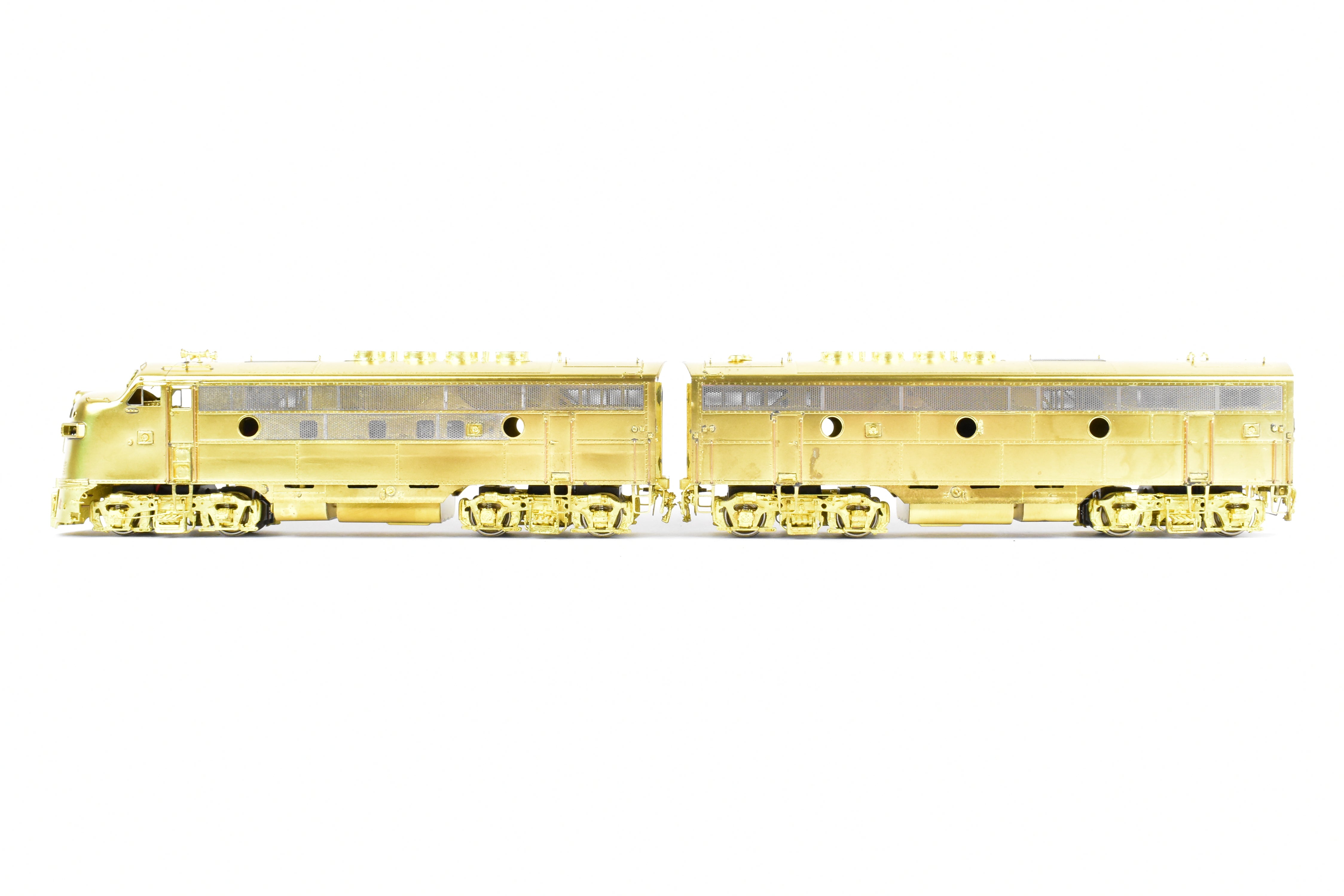 HO Scale Brass Locomotive Set - Overland Models, Inc. Union Pacific EMD F3 PH II A/B Passenger Train Set