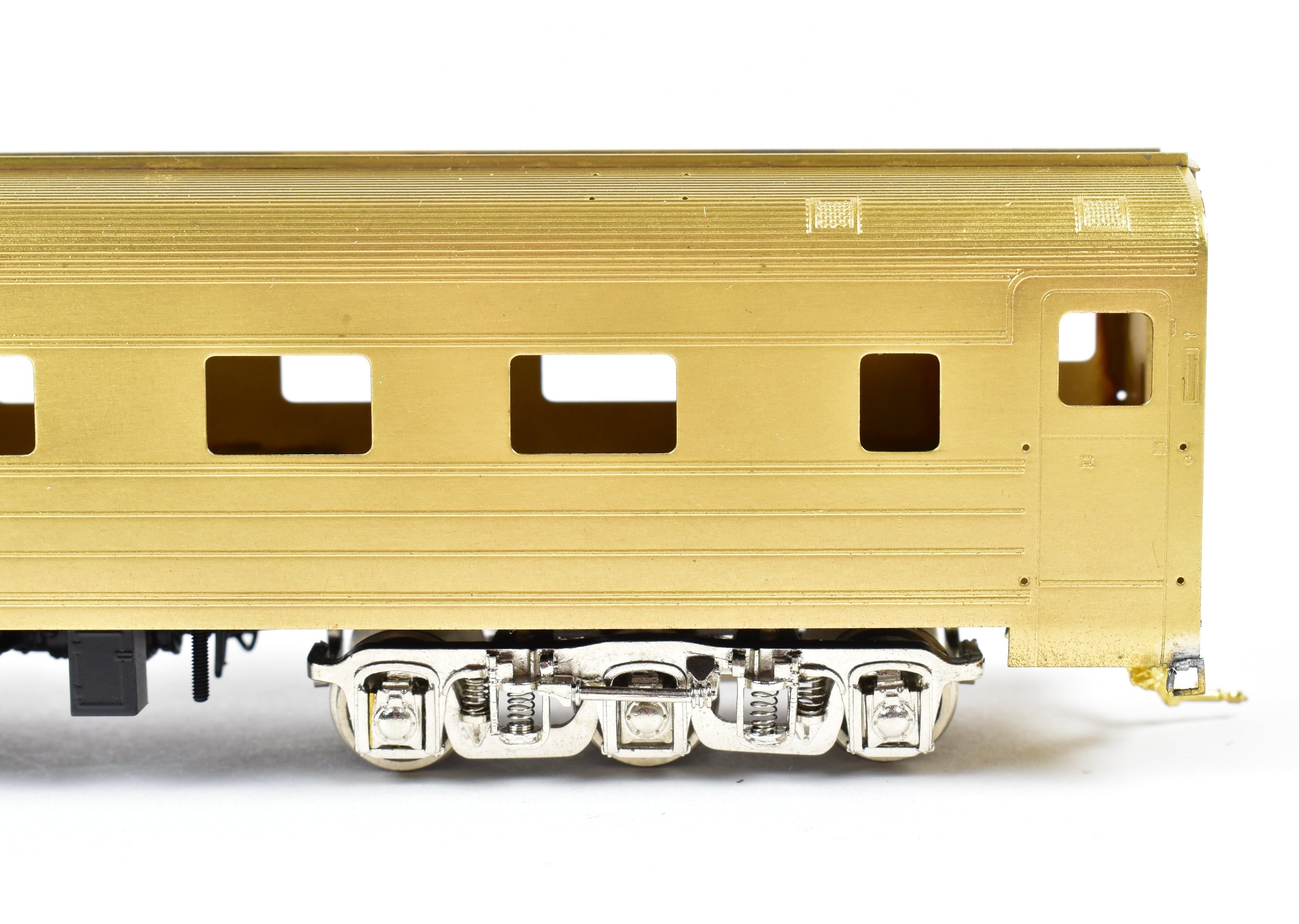 HO Scale Brass Cascade Models Missouri Pacific 10 Roomette 6 Double Bedroom Budd Sleeper Train Cars (Nos. 616 - 621) for Model Train Enthusiasts