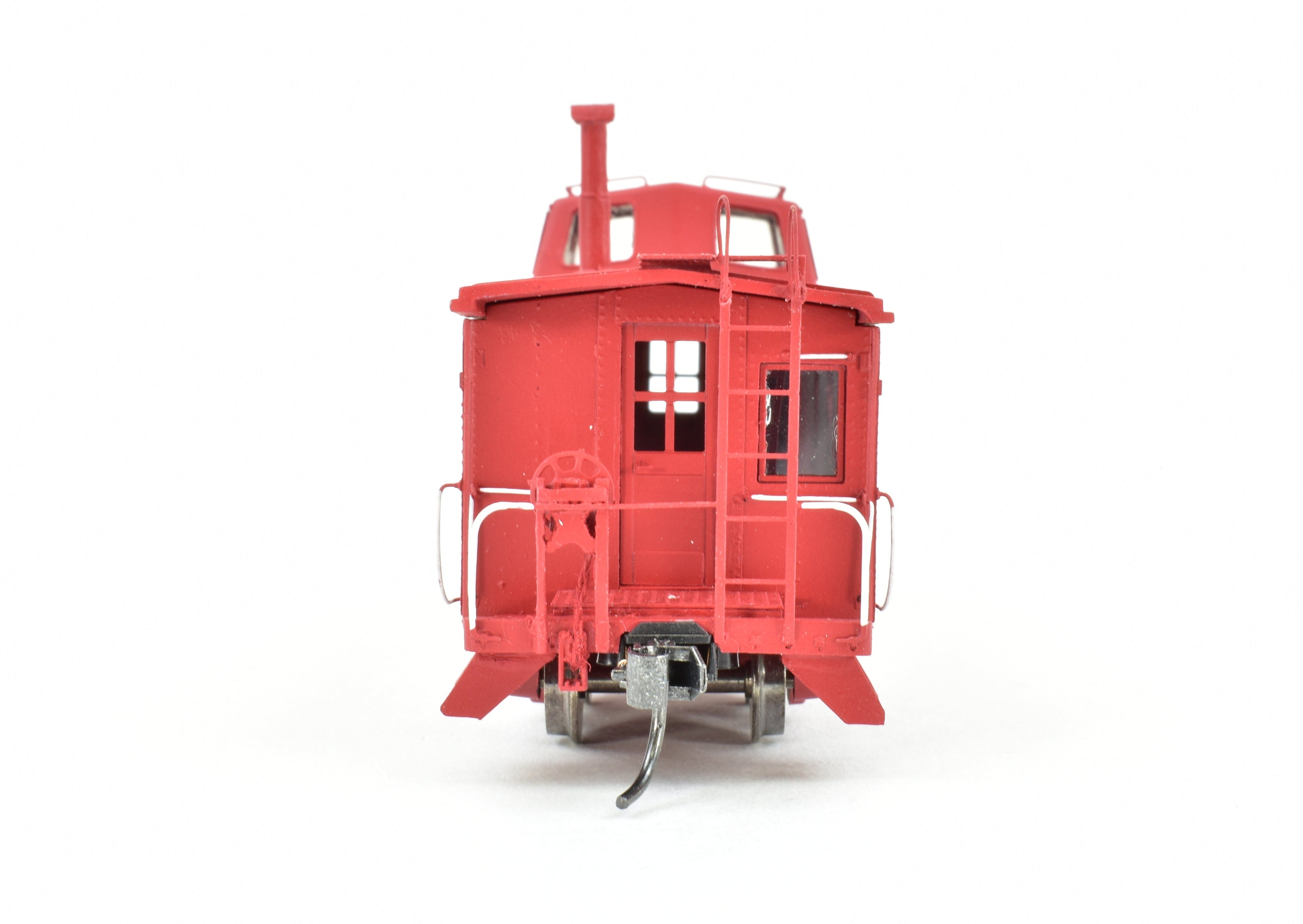 HO Scale Resin Model Railroad Wright Trak Chicago & Eastern Illinois (C&EI) Streamline Cupola Caboose - Custom Built and Professionally Painted