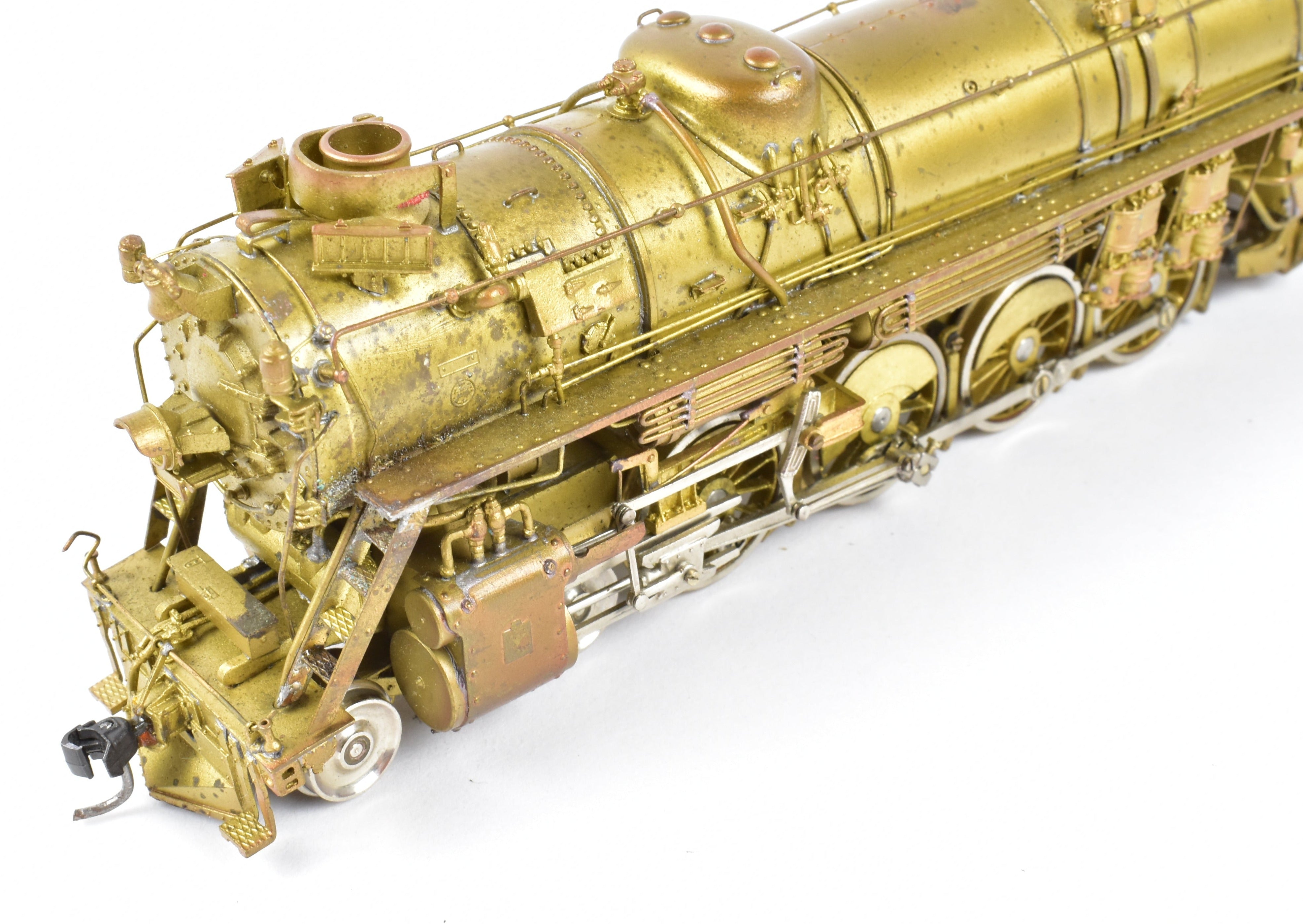 High - Quality HO Scale Brass Key Imports Model of Denver & Rio Grande Western M - 64 4 - 8 - 4 Northern Steam Locomotive