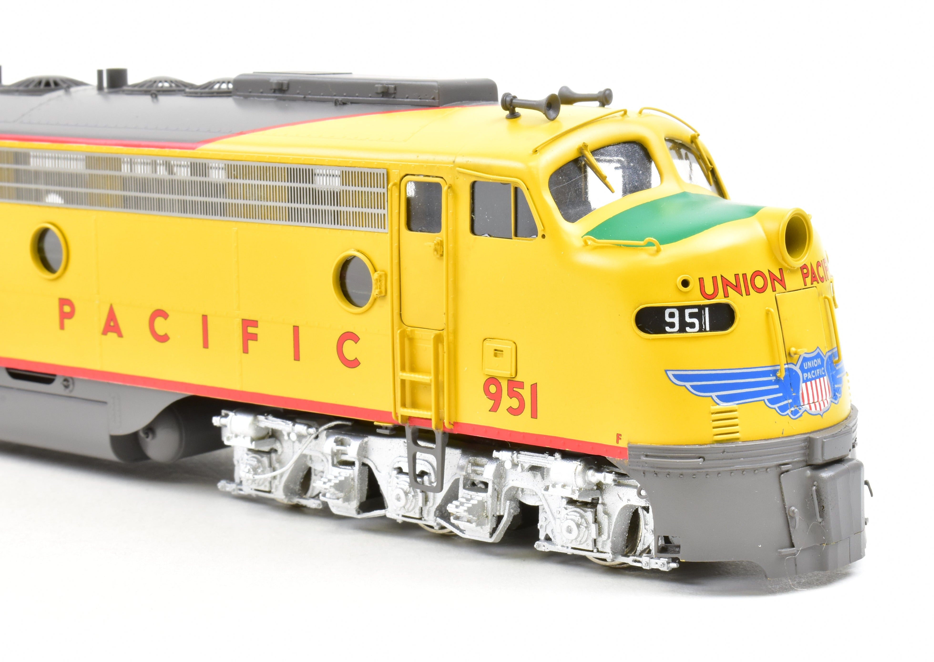 S Scale Brass Union Pacific (UP) EMD E8/9 A-Unit Model by River Raisin Models with Factory Painted Finish