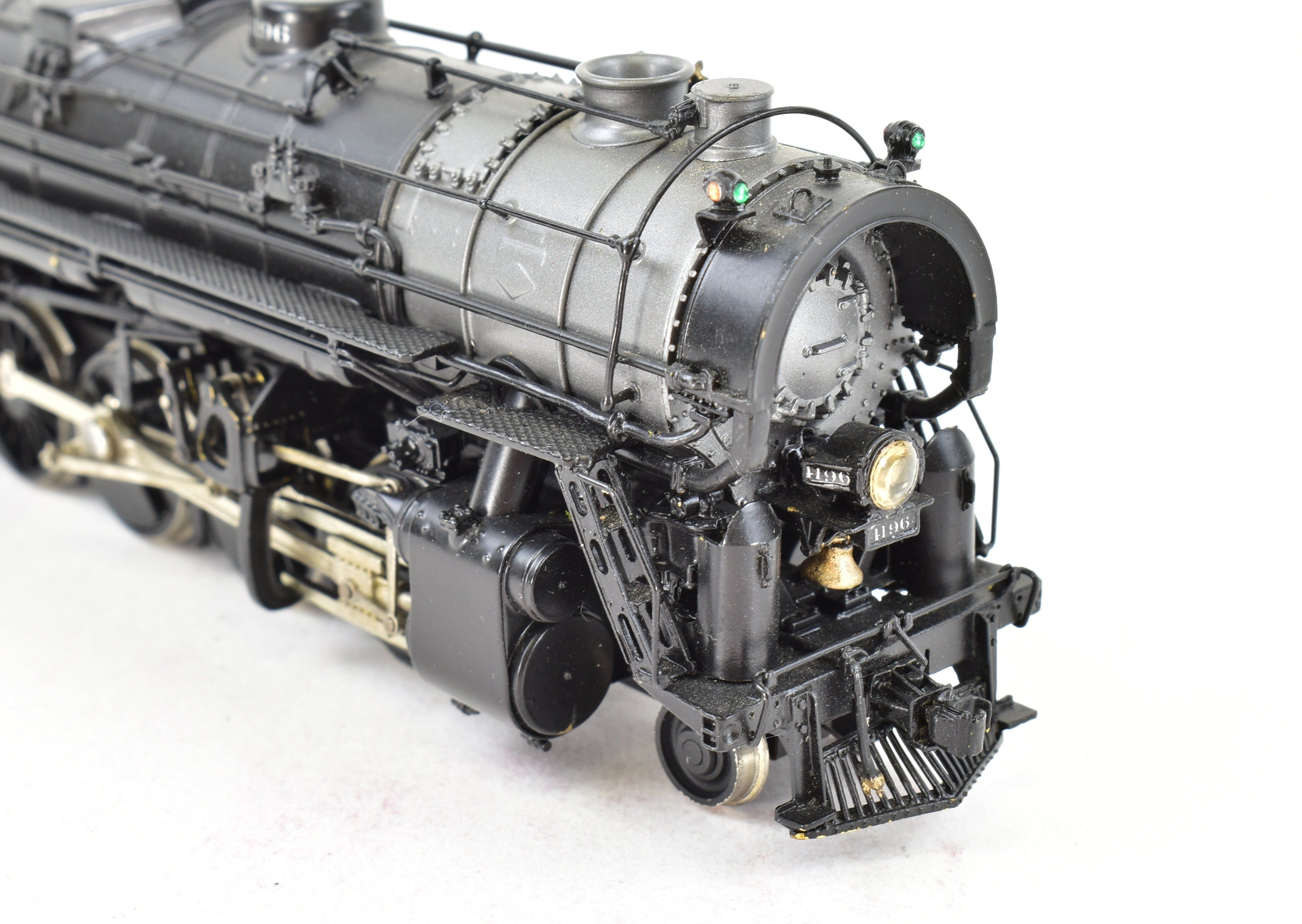 HO Scale Brass Westside Model Co. ATSF - Santa Fe 2-8-4 Berkshire Custom Painted Locomotive with Digitrax DCC for Model Train Enthusiasts