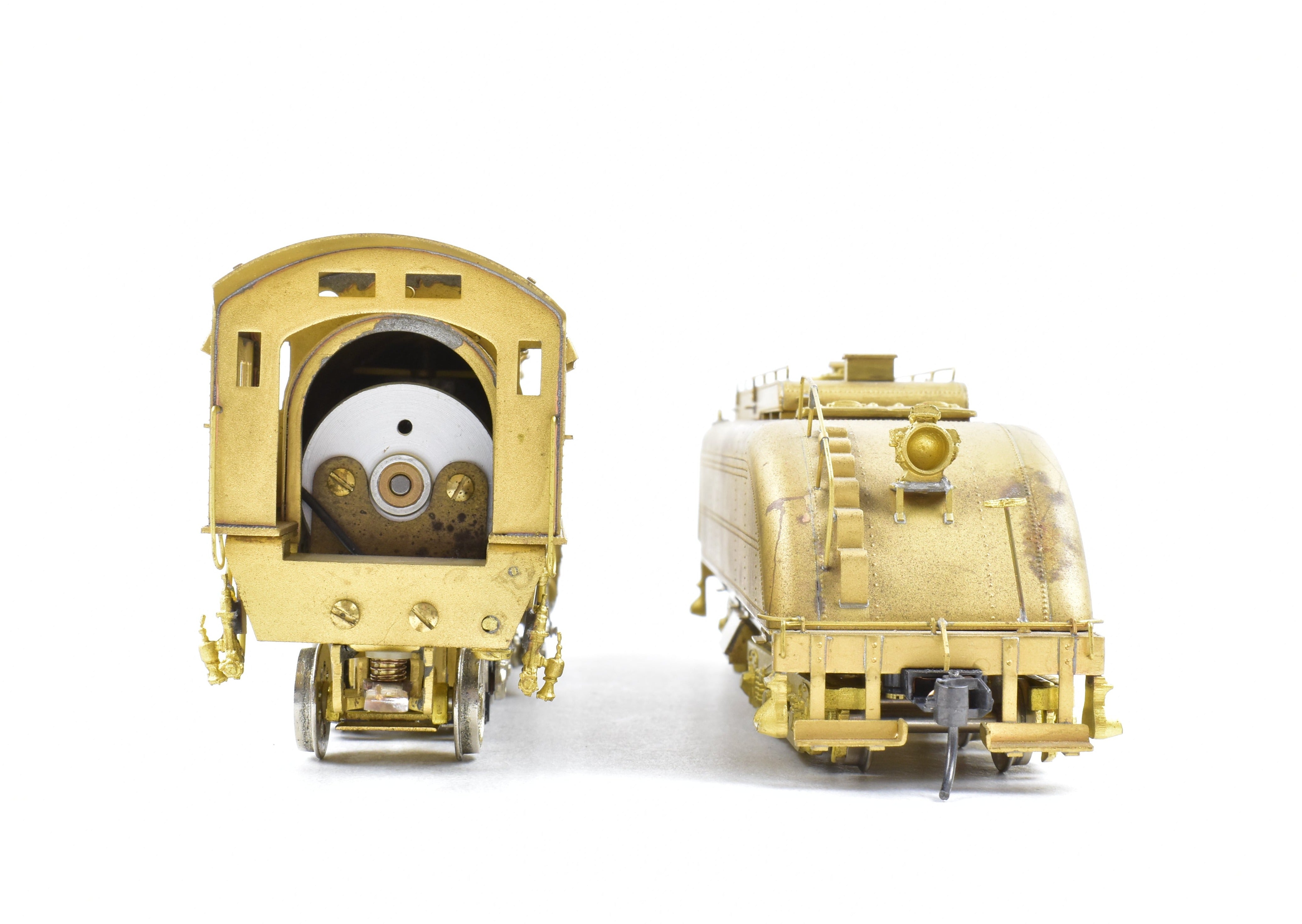 1979 HO Brass Westside Model Co. ATSF - Santa Fe 1600 2 - 10 - 2 Model with Spare Parts