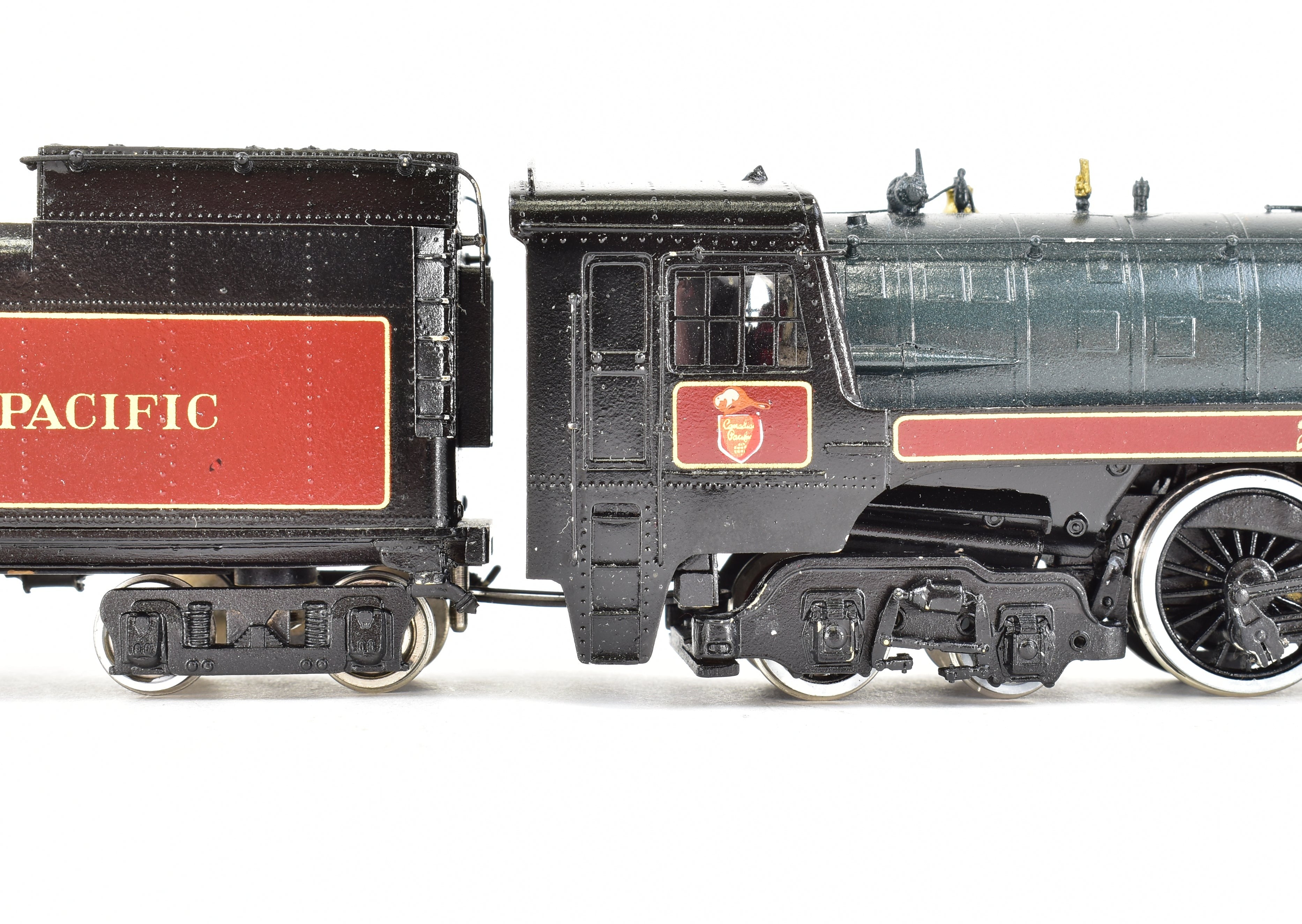 HO Scale Brass PFM - Van Hobbies CPR - Canadian Pacific Railway 4-4-4 Class F-1a Jubilee Model Locomotive with Custom Painted Finish