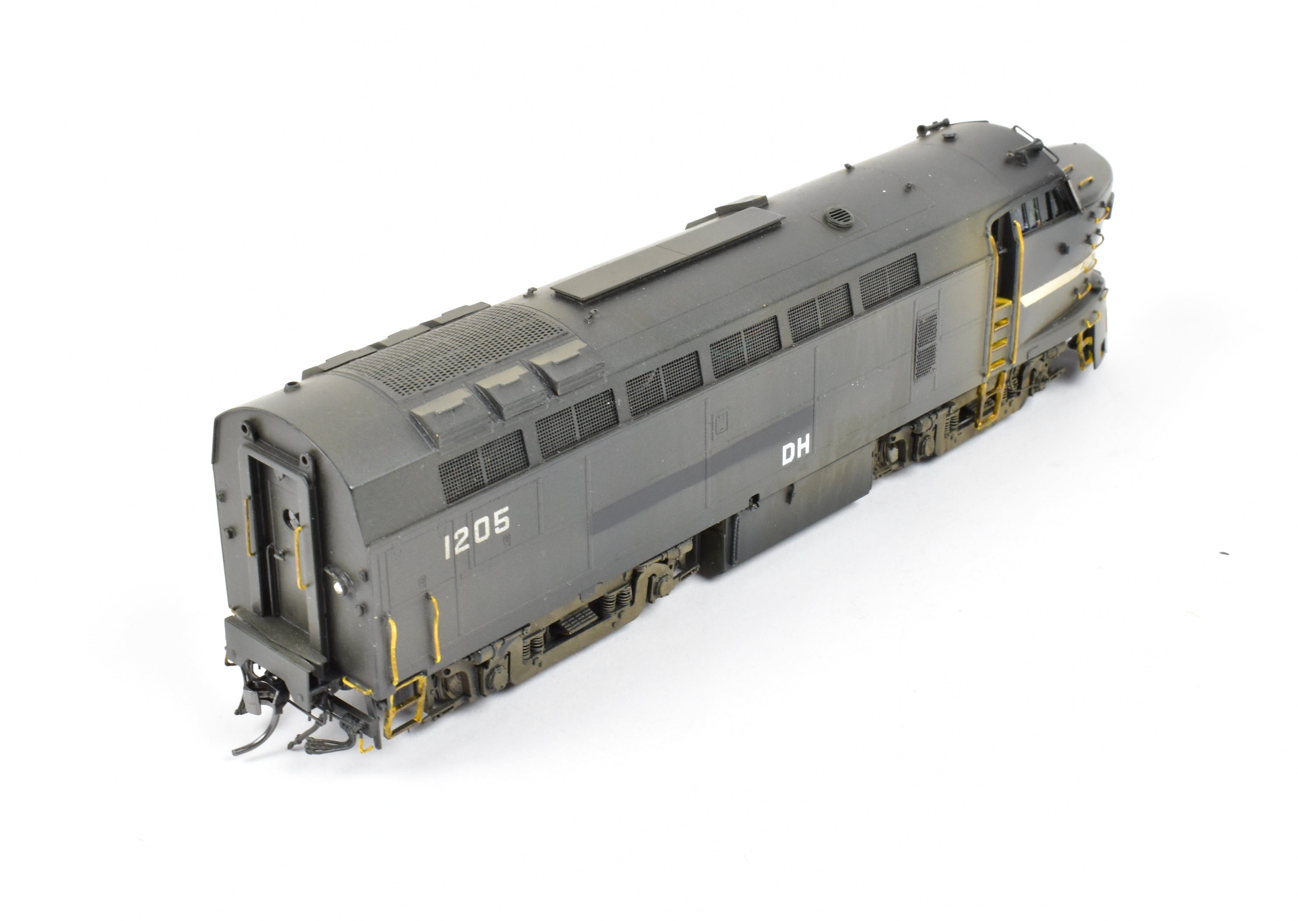 HO Brass OMI - Overland Models' D&H BLW RF-16 Shark Nose A-unit No. 1206 in NYC/D&H Patch