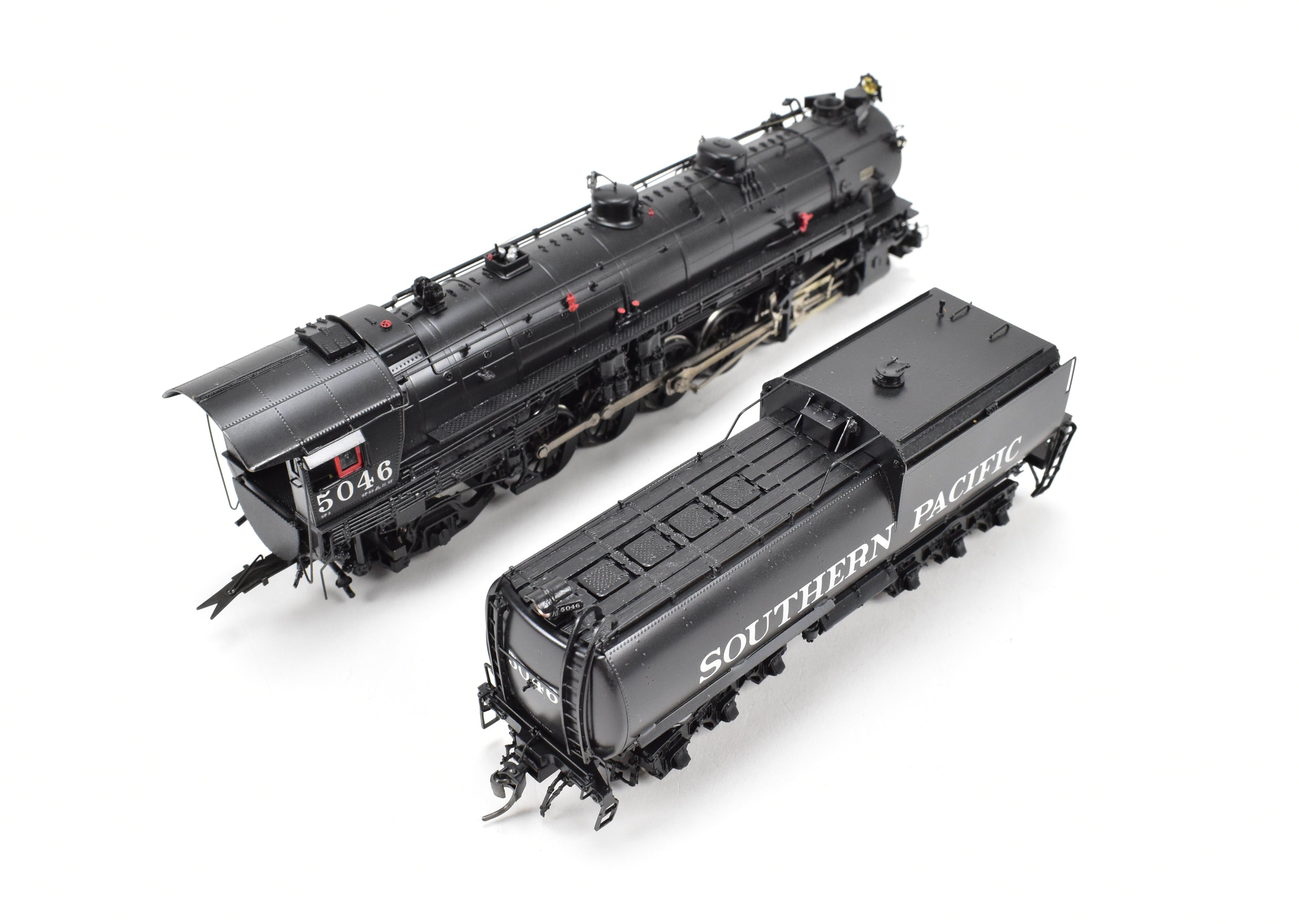 HO Scale Brass Precision Scale Co. SP-3 4-10-2 Pro Painted Locomotive #5046