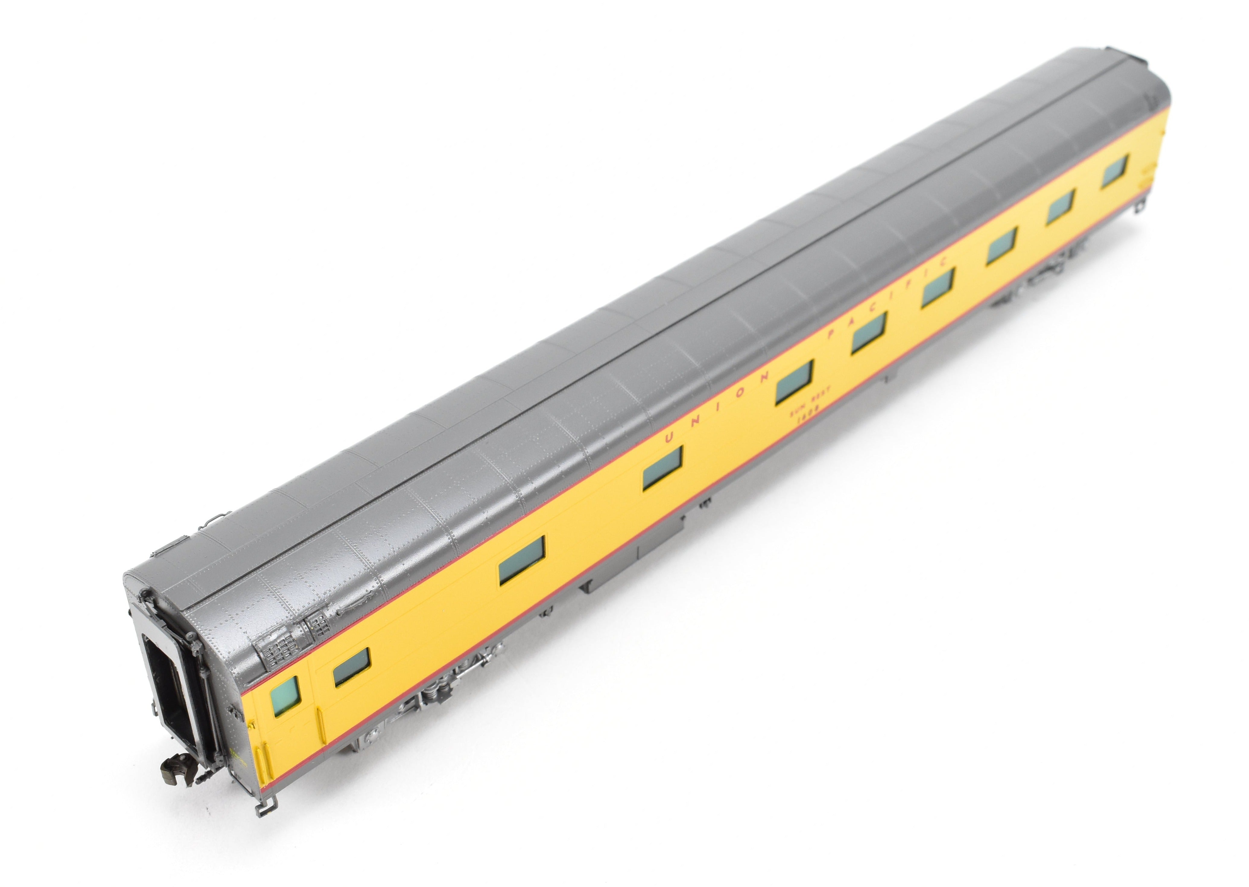 HO Scale Brass Model Train - Union Pacific Sun Series 11 - Bedroom Sleeper Car C/P #1608 by Wasatch Model Co.