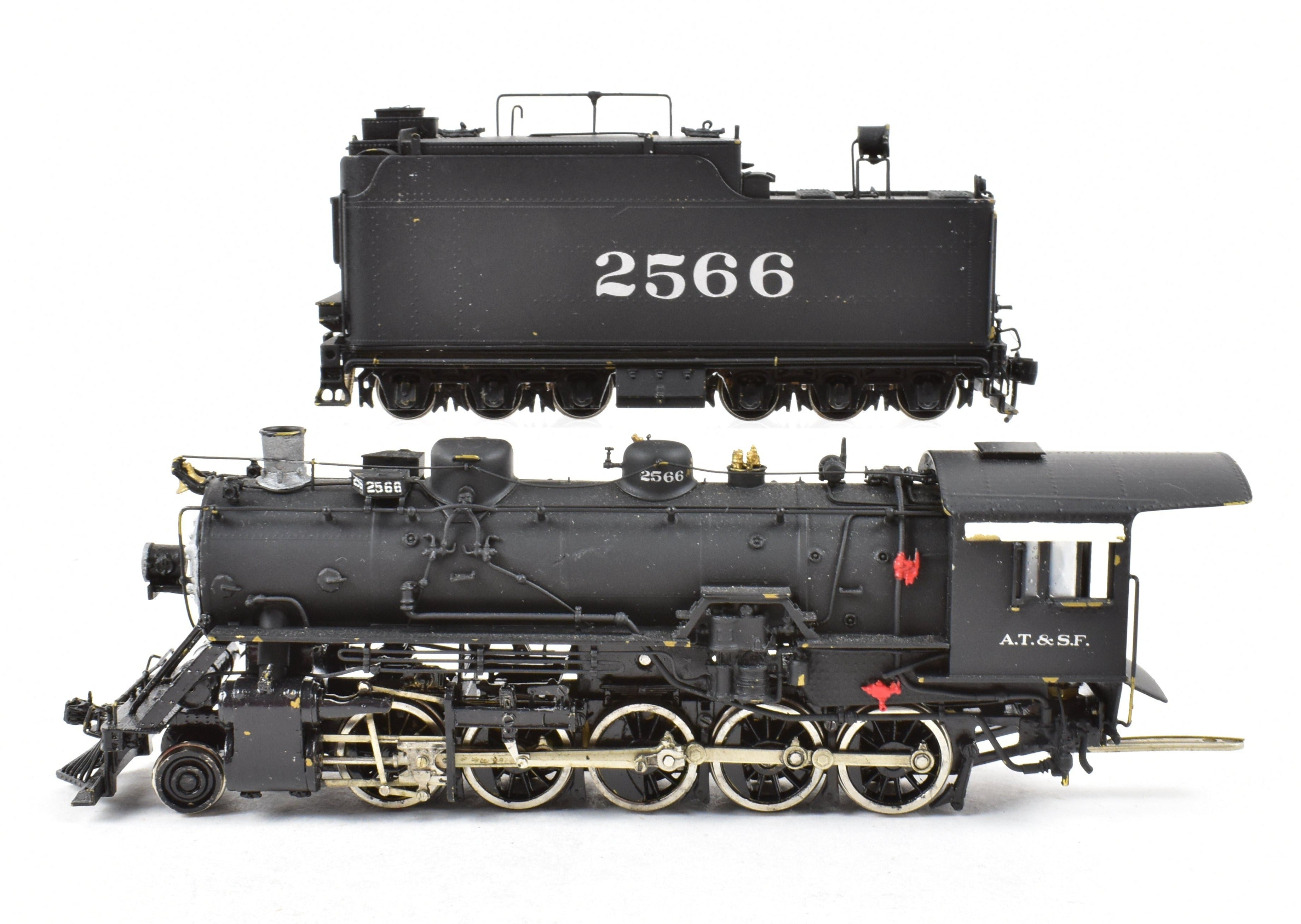 HO Brass Hallmark ATSF Santa Fe 2565 Class 2-10-0 Decapod Locomotive No. 2566