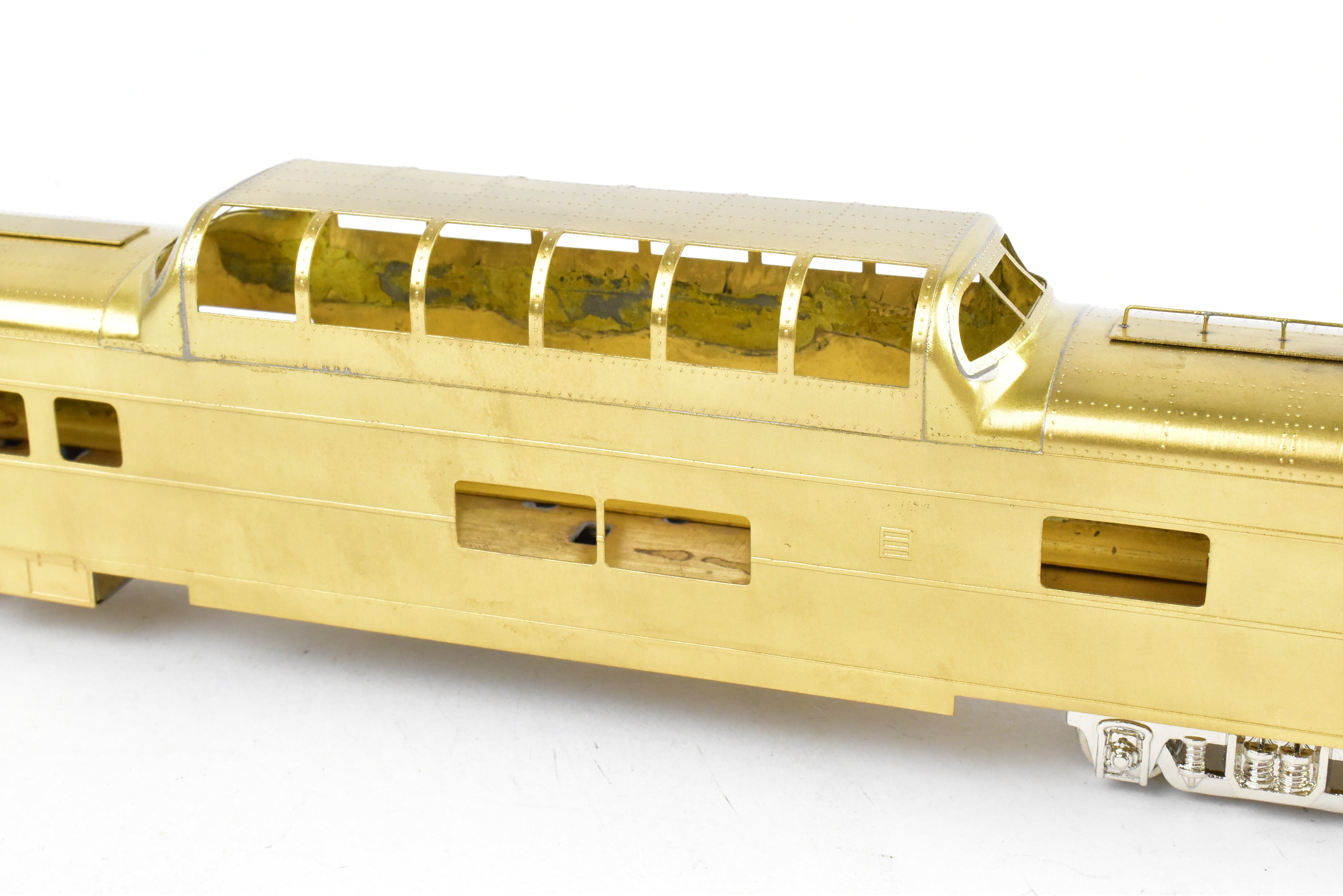 HO Brass The Original Whistle Stop UP - Union Pacific #9000 Mint Mid-Train Dome-Lounge