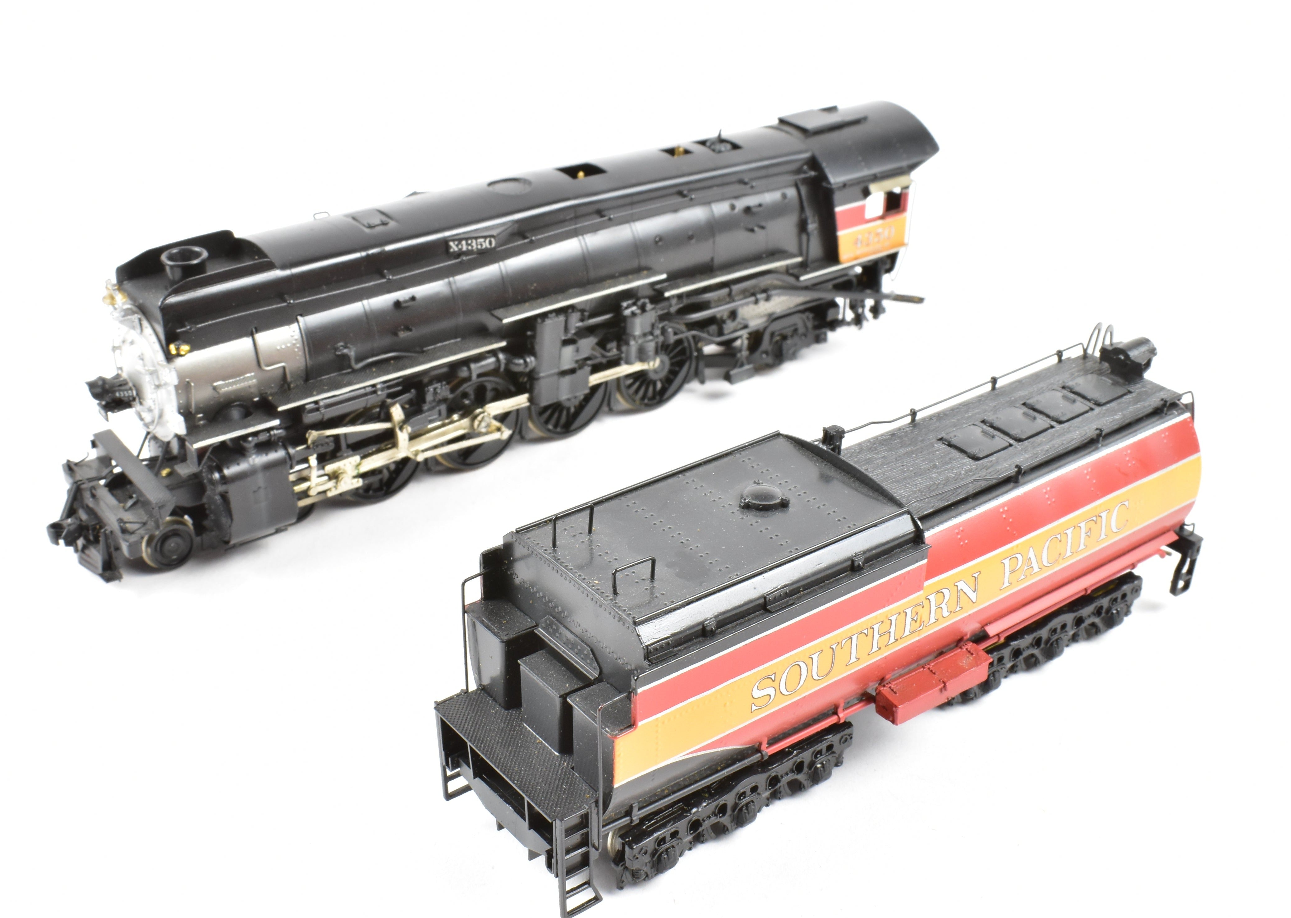 HO Scale Brass Balboa Model Train - Southern Pacific MT - 4 4 - 8 - 2 Mountain Pro Painted with Can Motor Upgrade