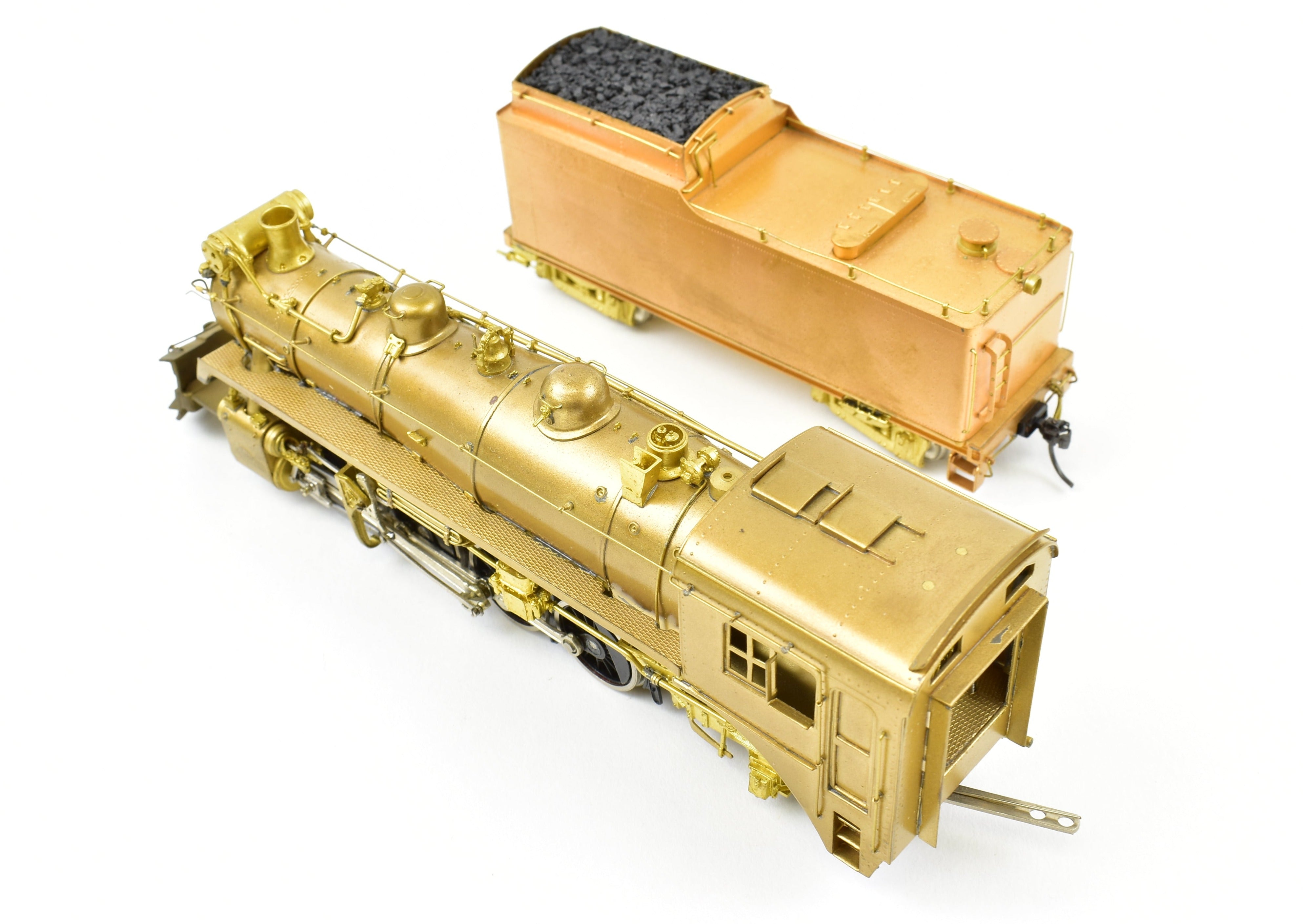 HO Scale Brass Model Train - Van Hobbies CPR Canadian Pacific Railway 2-8-2 P-1d, e Mikado First Run Tender Model