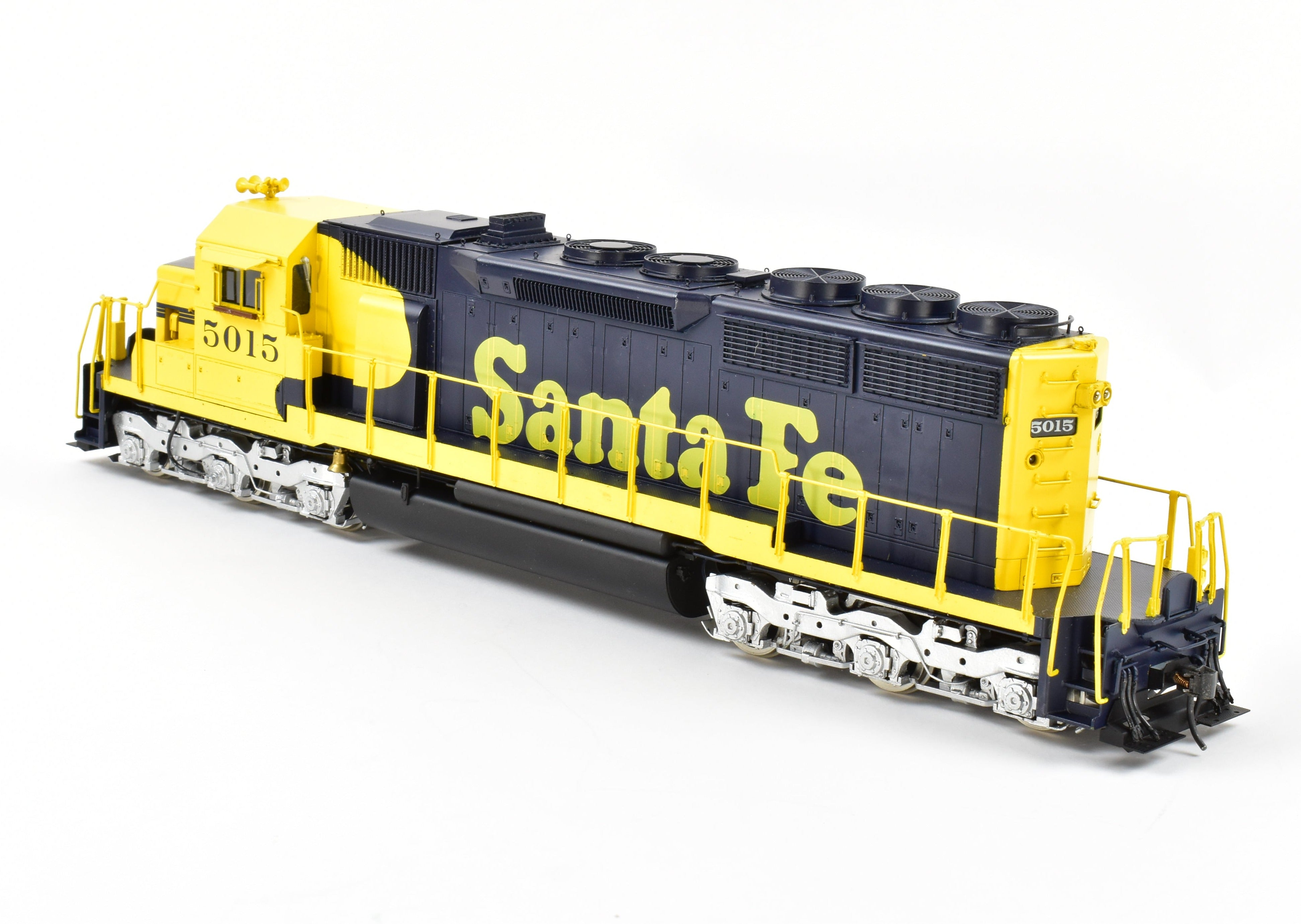 O Gauge Brass Precision Scale Co. ATSF - Santa Fe SD40 - 2 Model Locomotive #5015 with Factory Painting - A Rare Collectible
