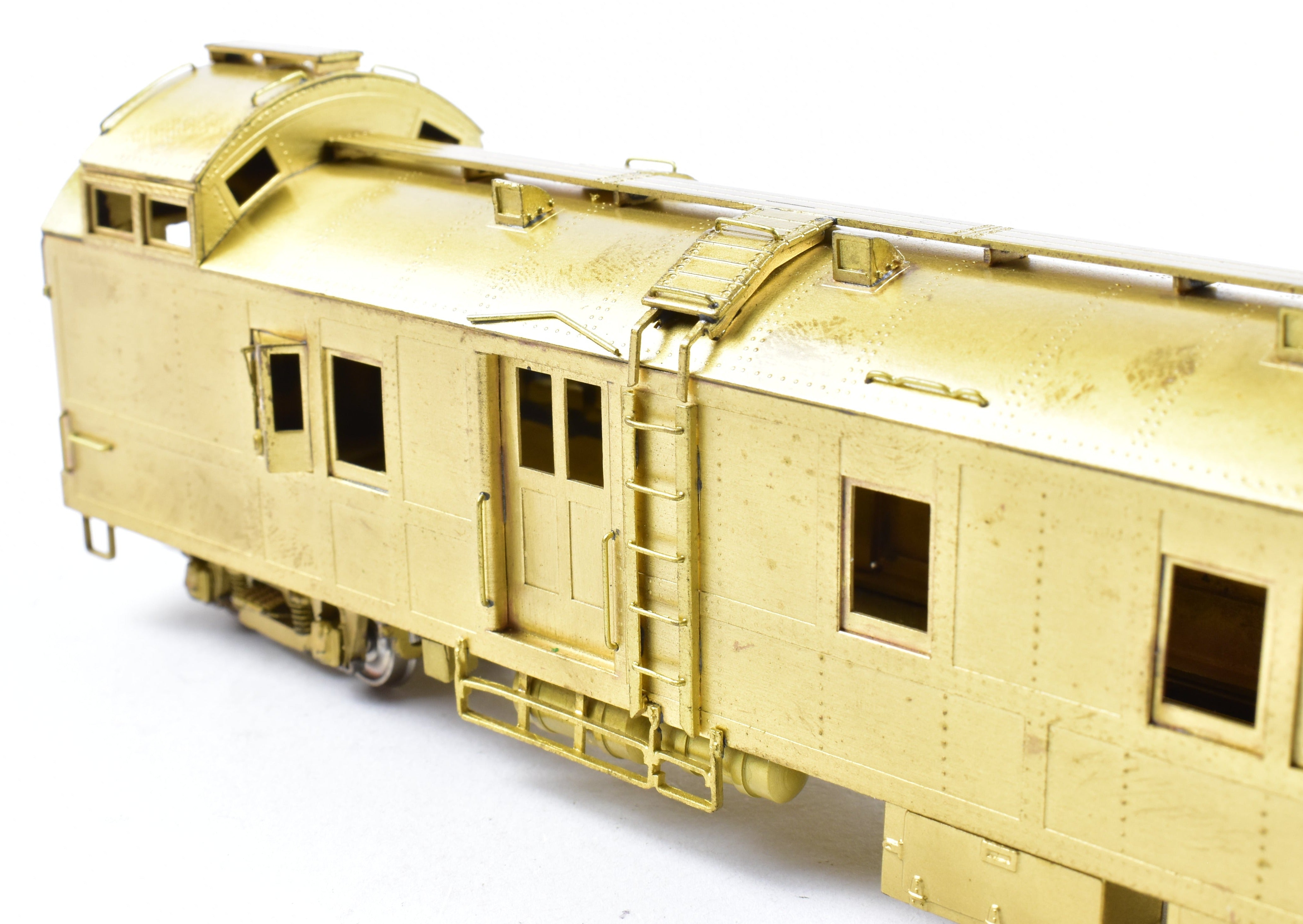 HO Brass Precision Scale Co. Southern Pacific Dynamometer Car - High - Quality Imported Model