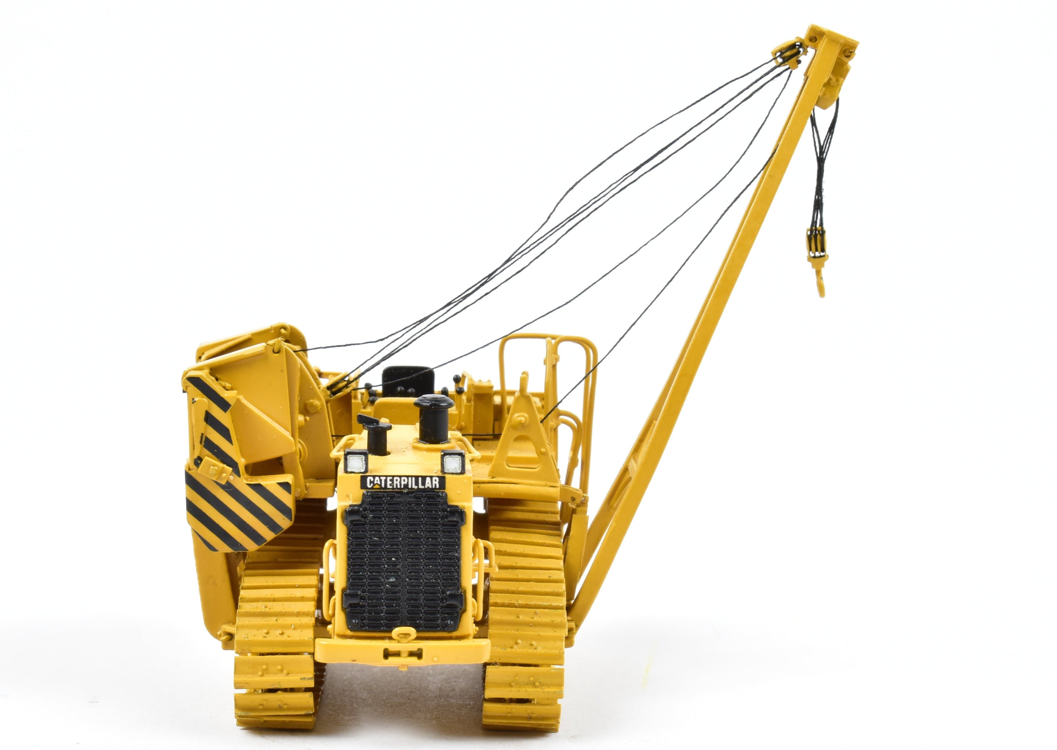 High - Quality HO Scale Brass Construction Model - Factory - Painted Caterpillar 583R Pipelayer by CON CCM Models