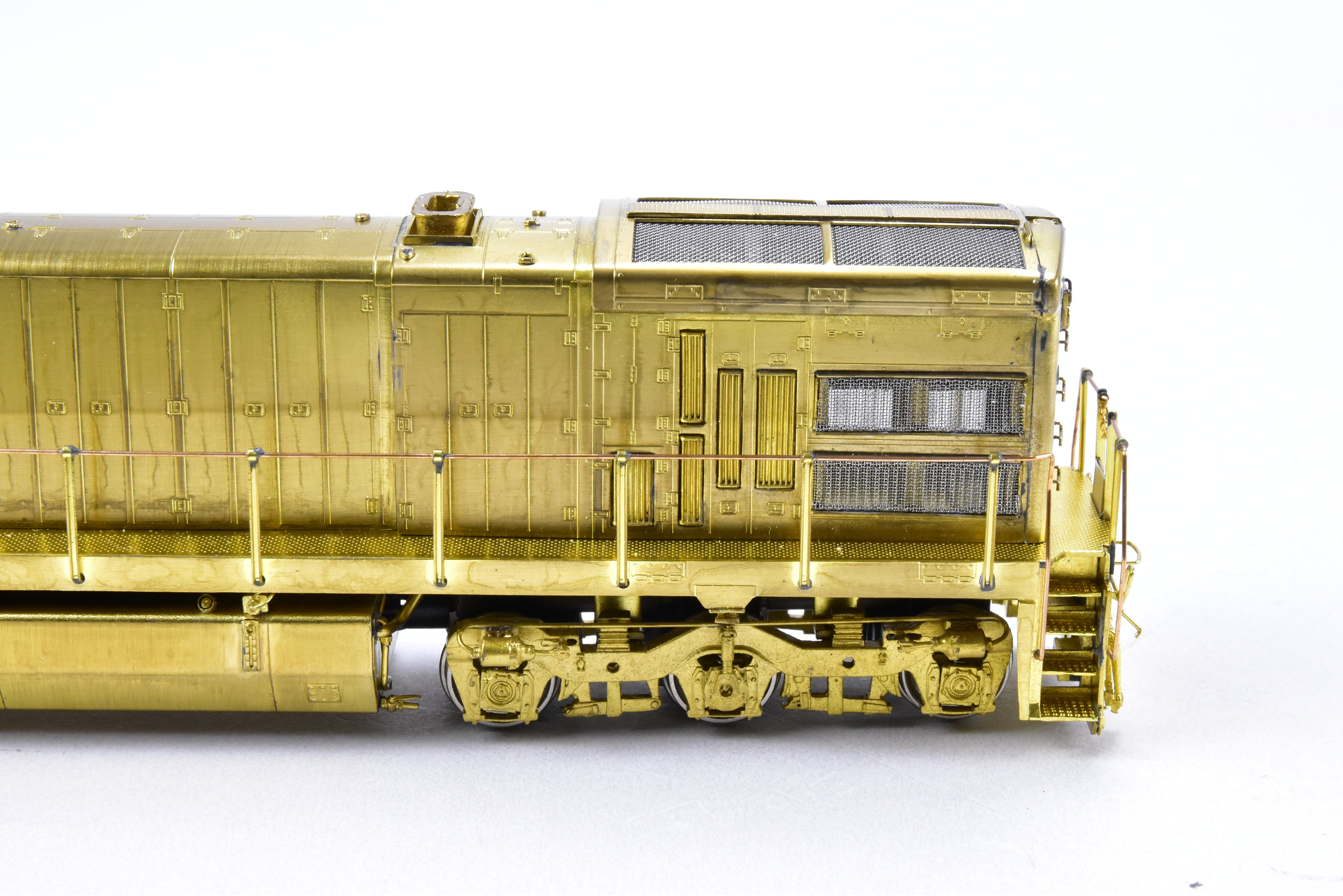 HO Scale Brass Model Train - Overland Models Inc. GE C36-7 Locomotives Representing Missouri Pacific and Norfolk & Western Railroads