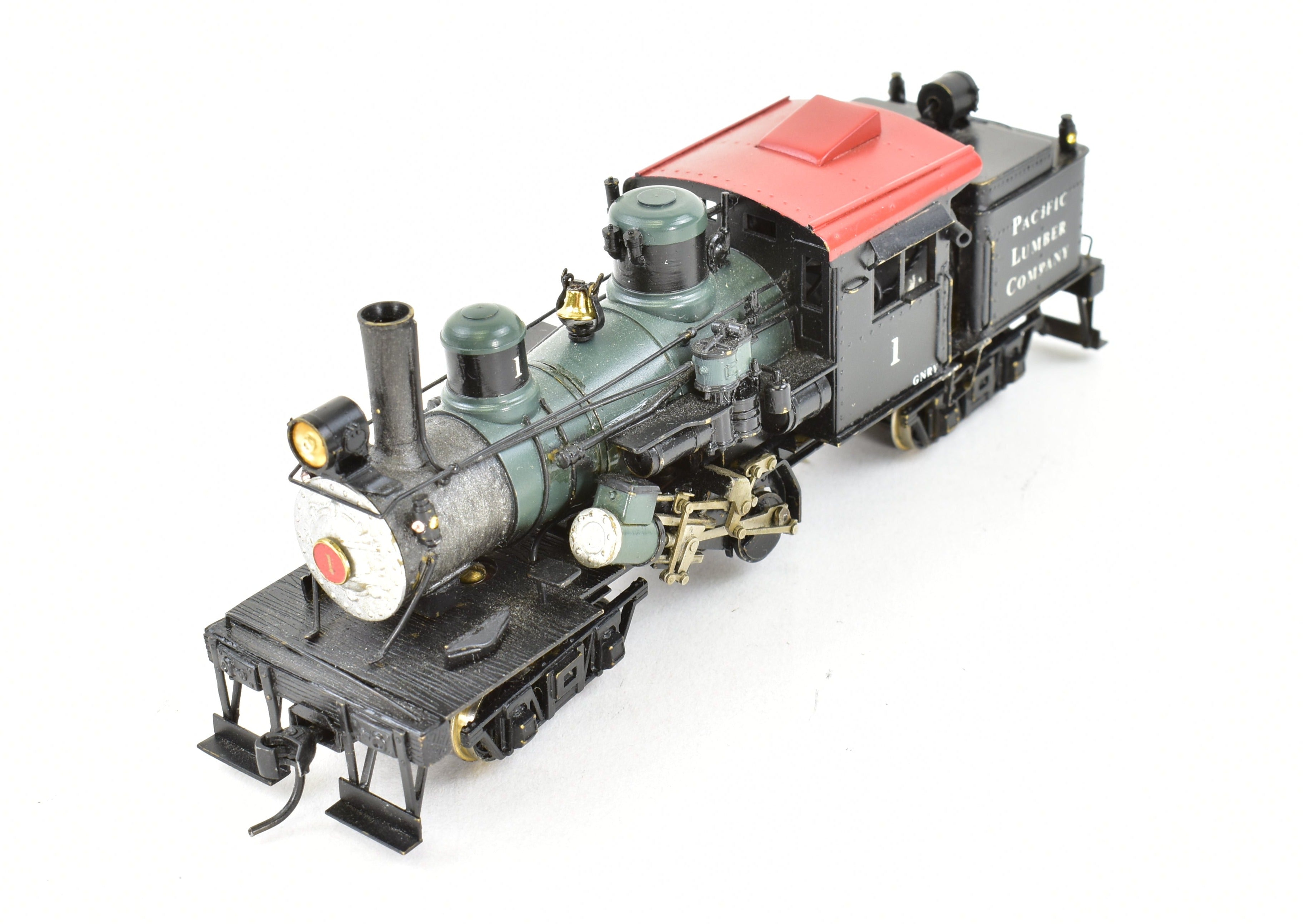 1971 HO Brass PFM - United 2-Truck Logging Climax Geared Locomotive with Custom Paint