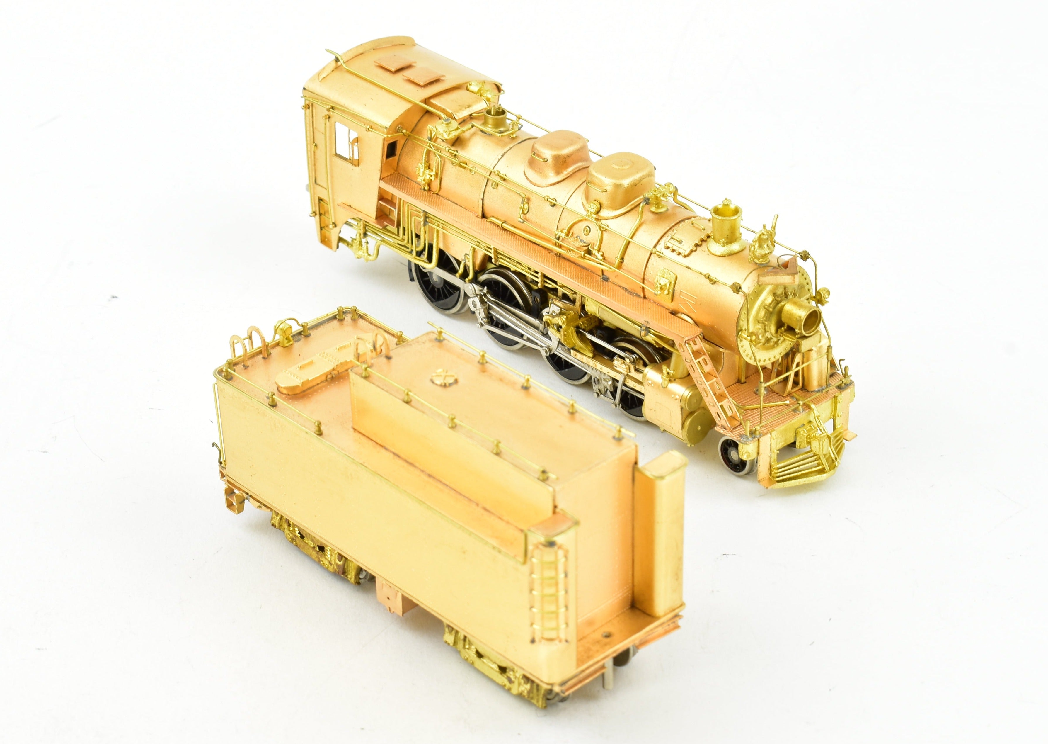 HO Scale Brass Model Train - Van Hobbies CNR Canadian National Railway N5d 2-8-0 Consolidation Locomotive