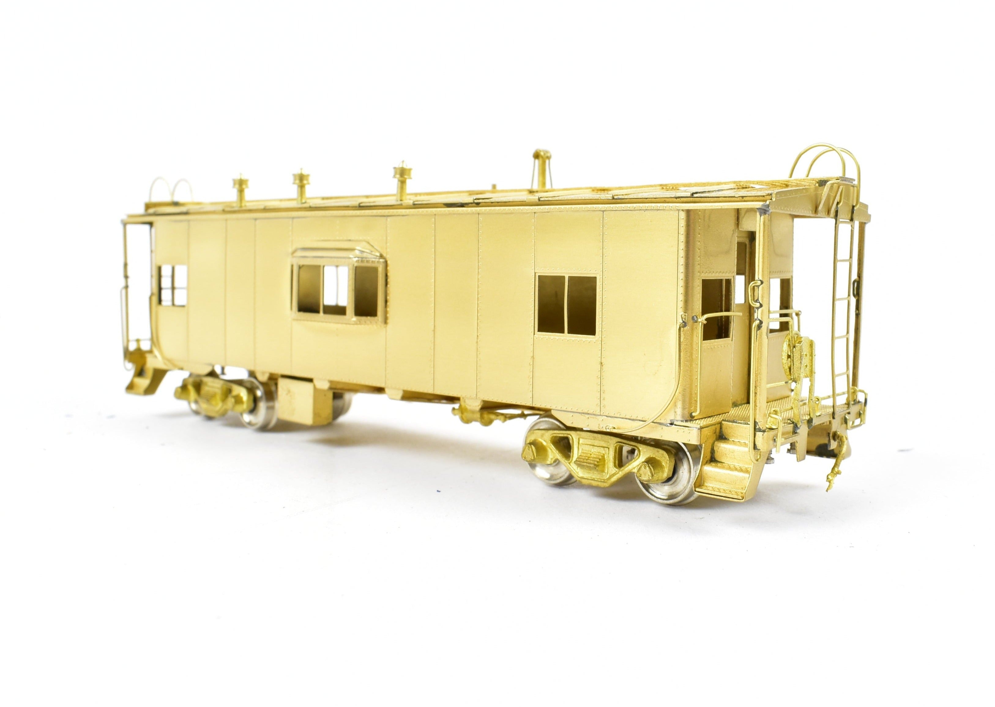 HO Scale Brass Alco NYC - New York Central N-7A Bay Window Caboose Model