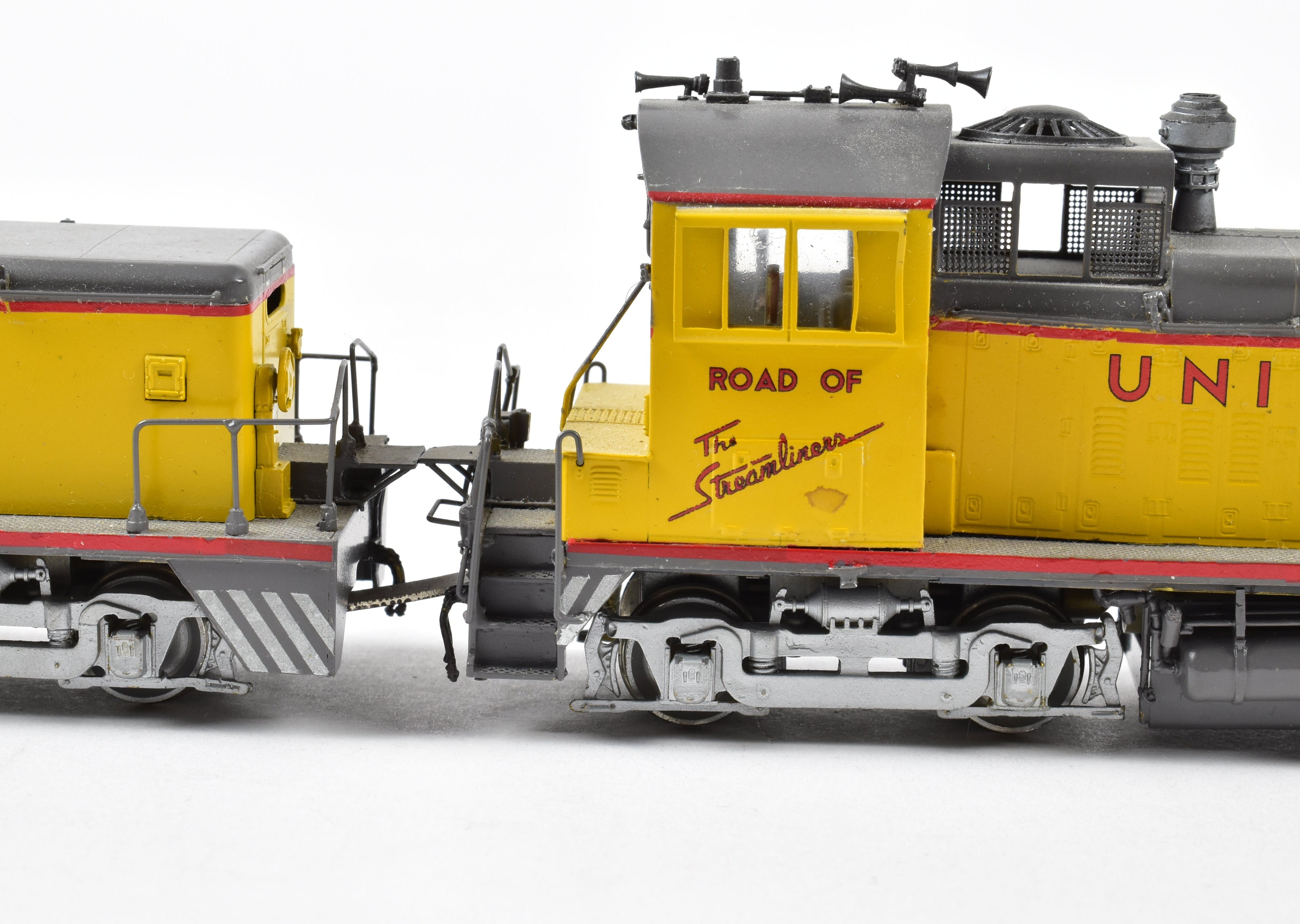 HO Scale Brass Union Pacific TR - 5 Cow/Calf Set Model by Overland Models, Inc. (OMI) for Cajon Pass Helper