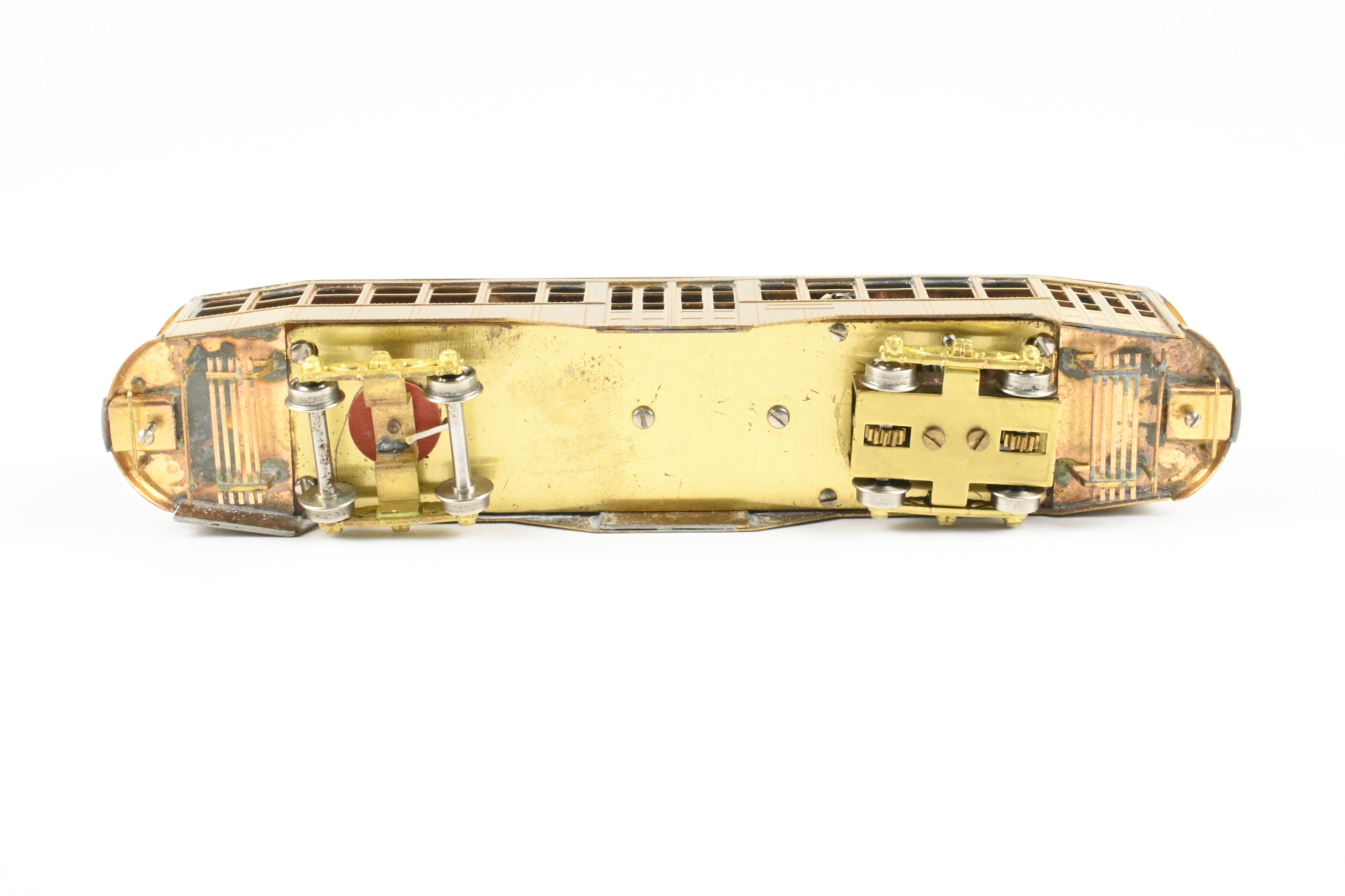 HO Scale Brass Pittsburgh Railway Co. Double Ended Jones Trolley in Reboxx, Poles Missing