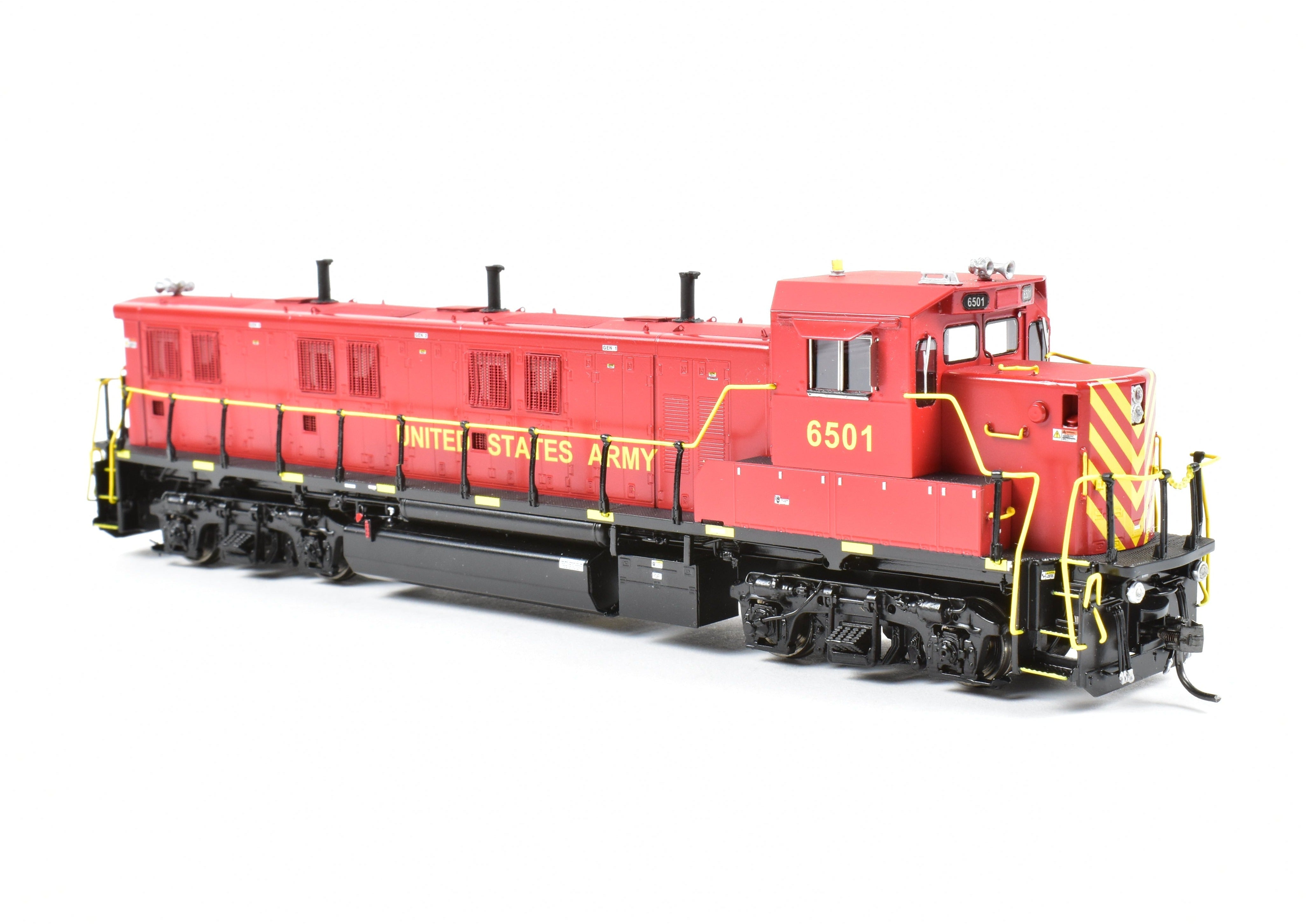 HO Scale Brass Model - Overland Models Inc. USAX U.S. Army 3GS21B Genset Factory Painted #6501 from American Model Train Collection