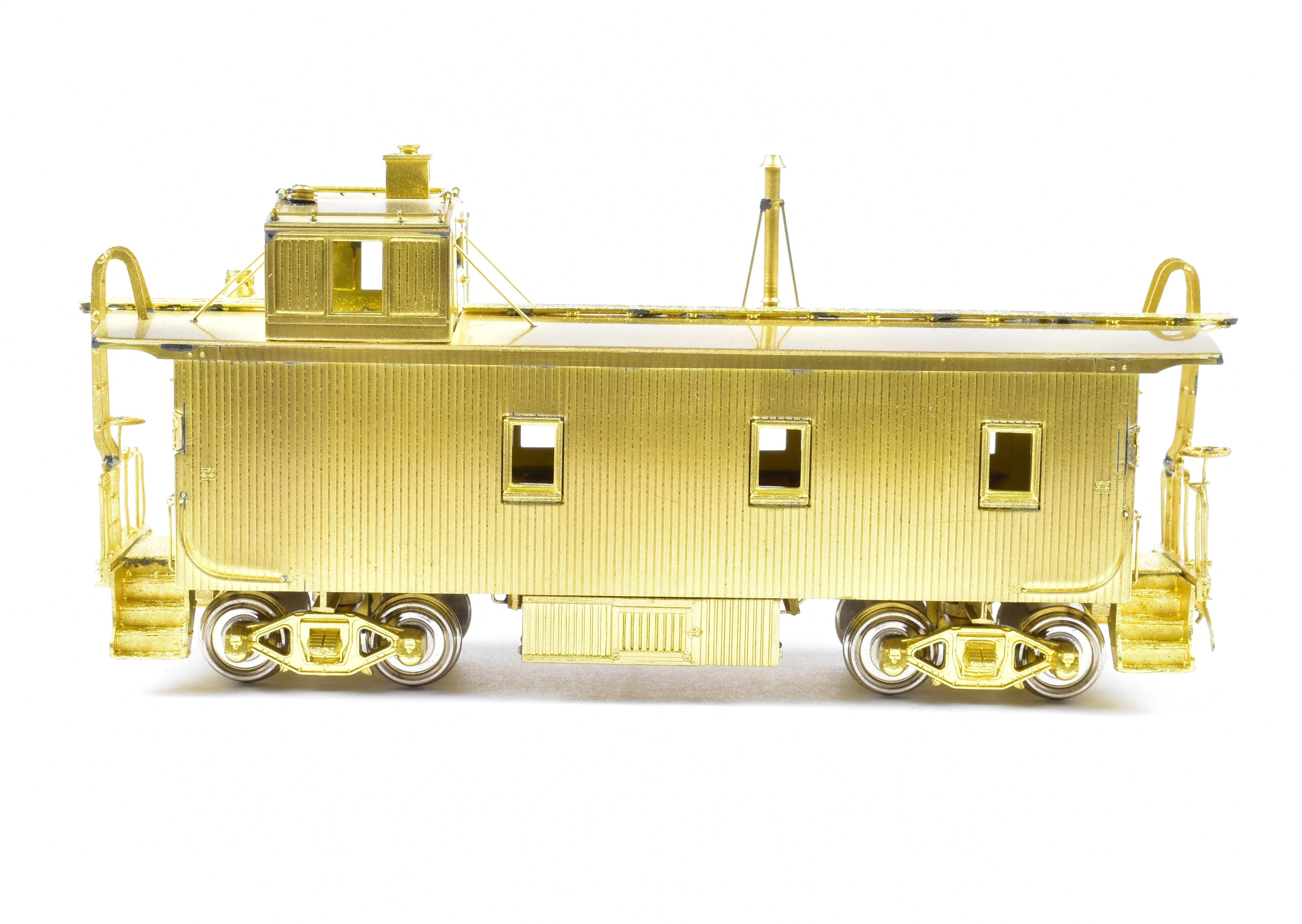 HO Scale Brass Union Pacific CA - 1 Wood Caboose Model #3270 by Overland Models, Inc. with High - End Cupola