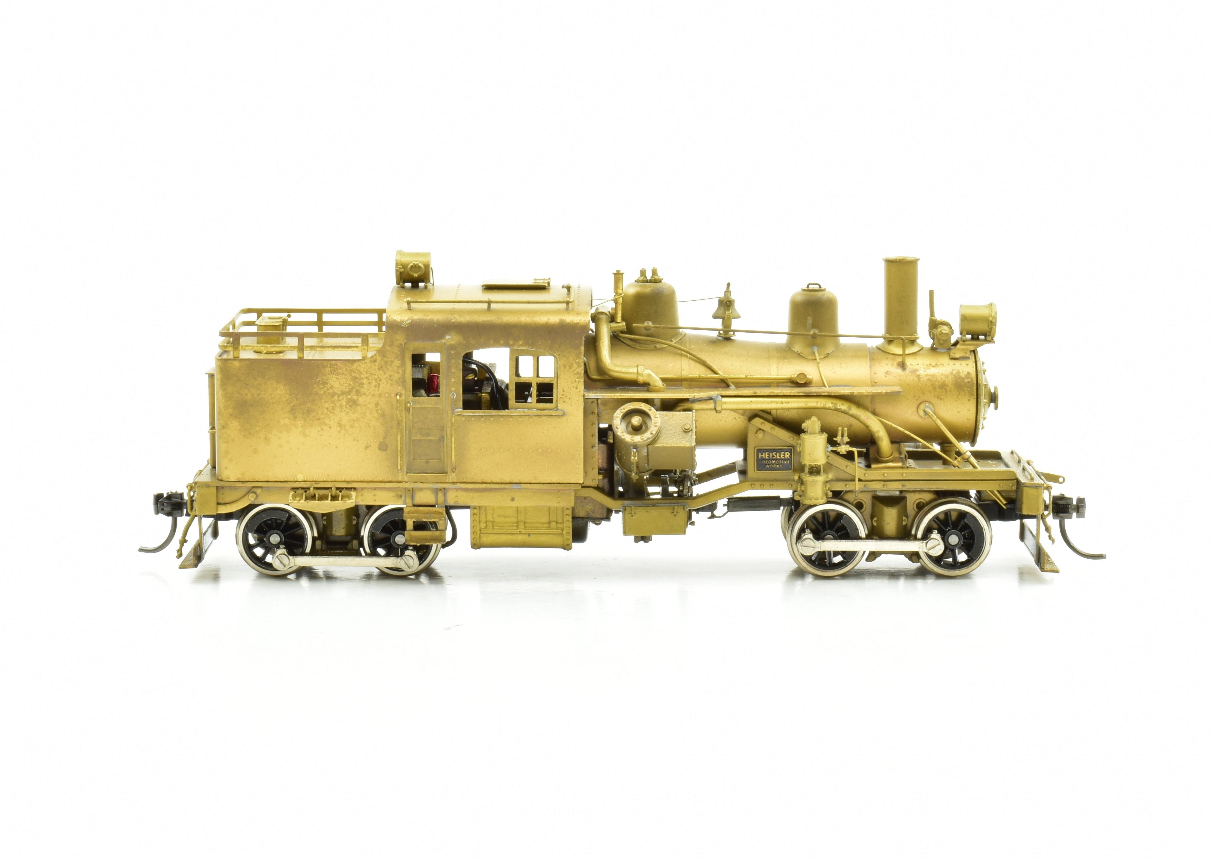 HO Scale Brass PFM - United 65 - Ton Heisler Geared Logging Locomotive Model for Railroad Enthusiasts