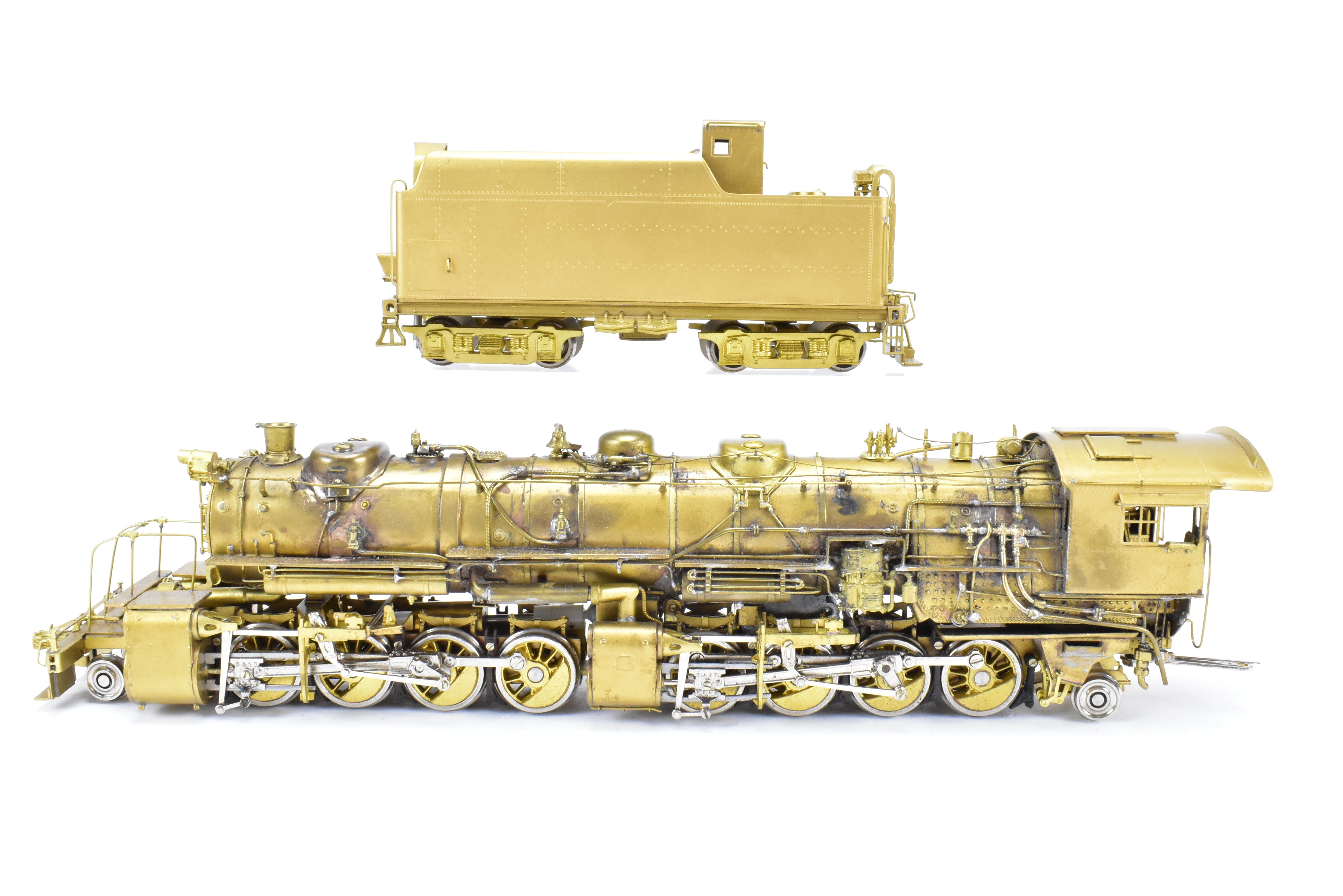 HO Scale Brass Hallmark Models Collectible Missouri Pacific 2-8-8-2 4000 Series Mallet Locomotive Custom Modified to 1936 Appearance by Joe G. Collias - One-of-a-Kind Model