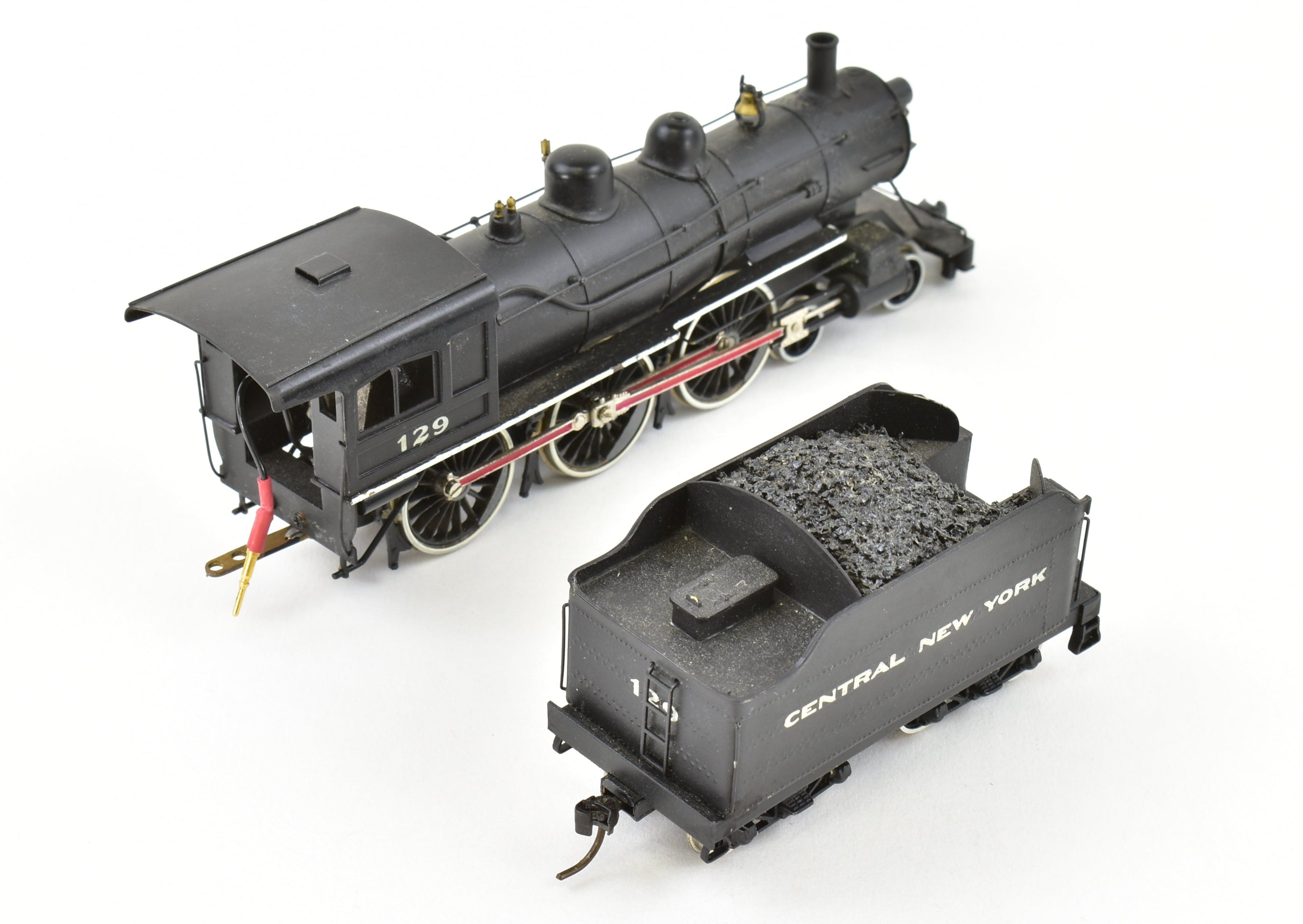 HO Scale Brass Model Train - Ken Kidder LS&MS (Lake Shore & Michigan Southern) NYC (New York Central) 4-6-0 Custom Painted Steam Locomotive