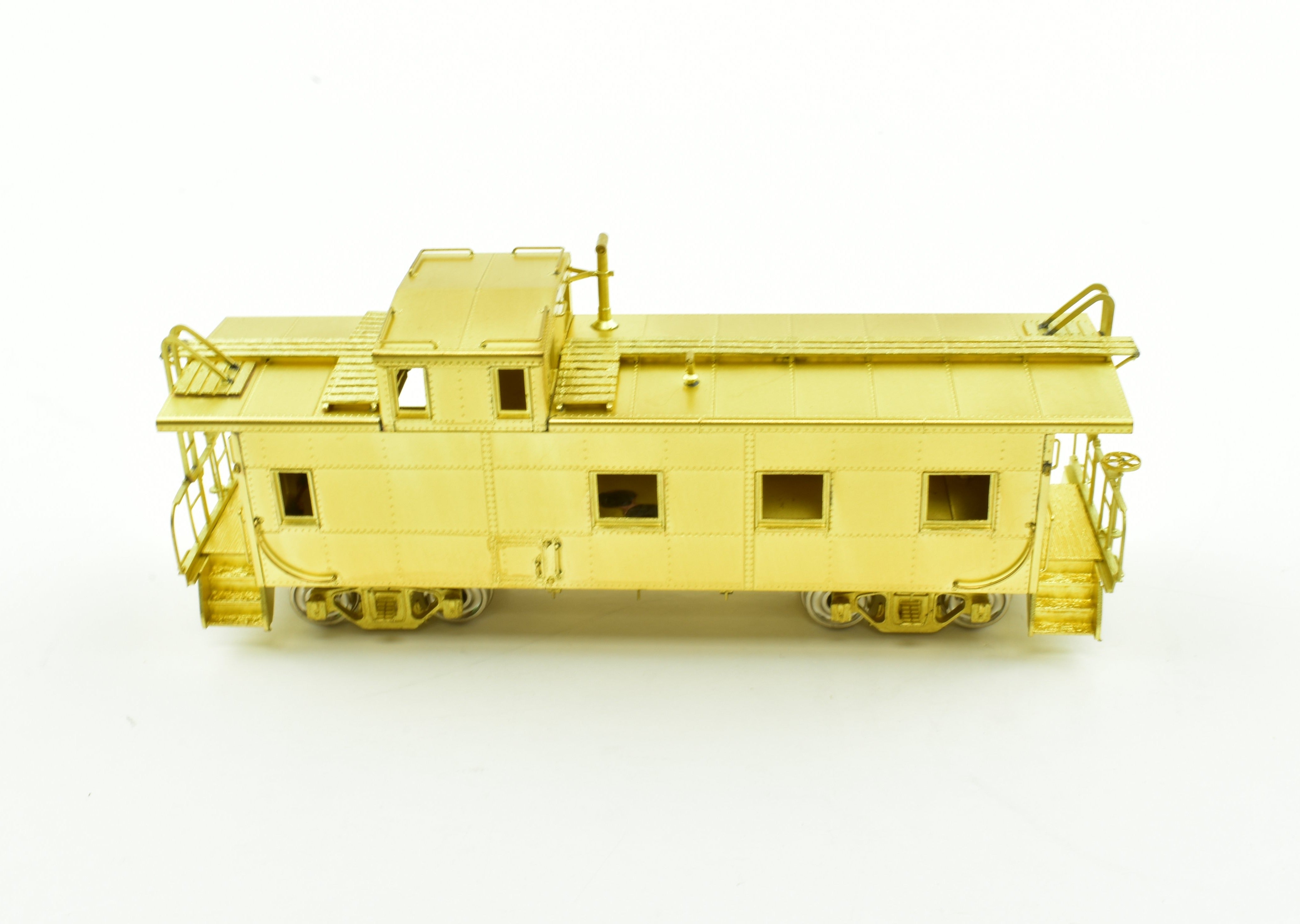 HO Brass MILW - Milwaukee Road Steel Cupola Caboose by OMI with K Brakes
