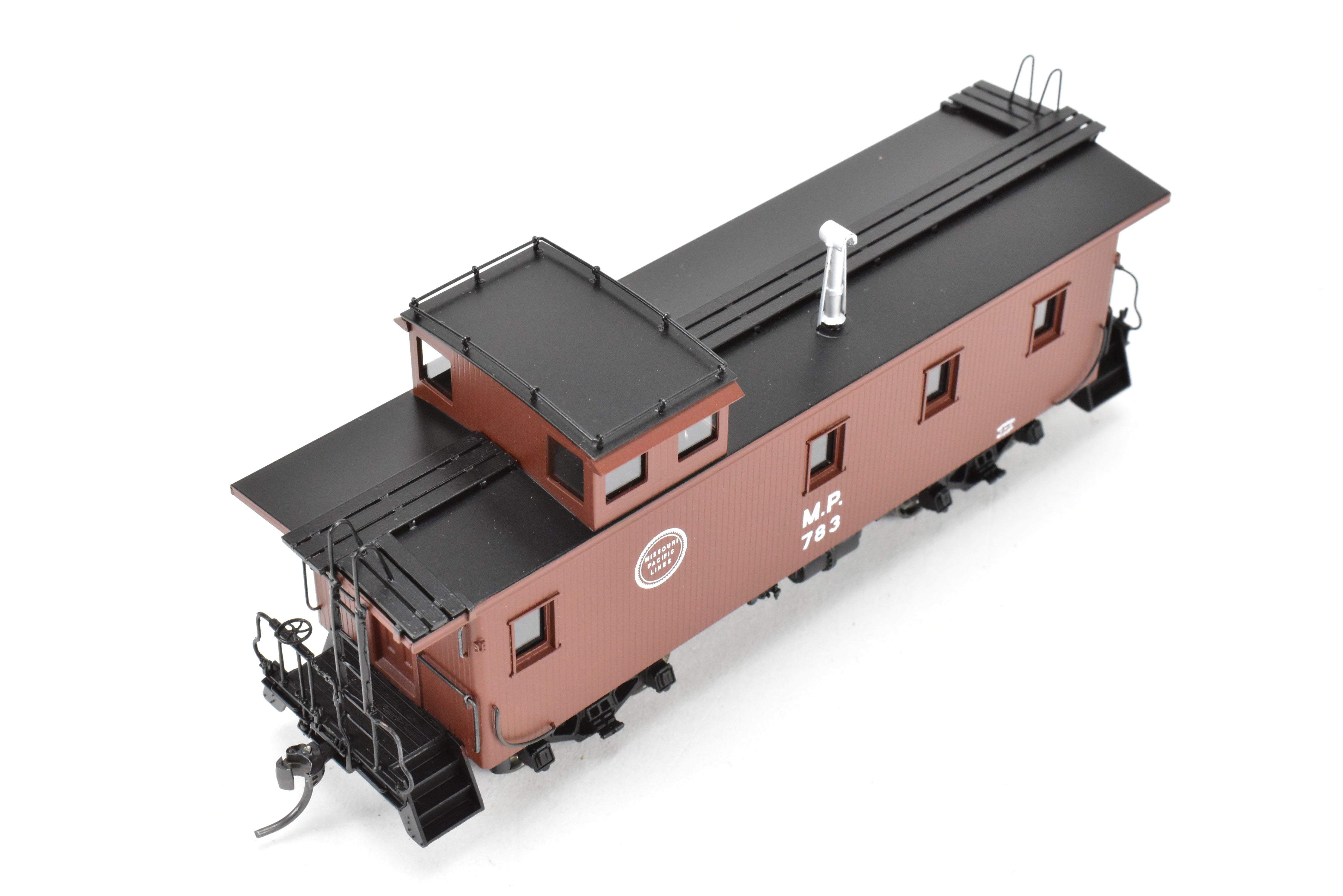 HO Brass OMI Missouri Pacific Wood - Side Caboose F/P #783 by Overland Models