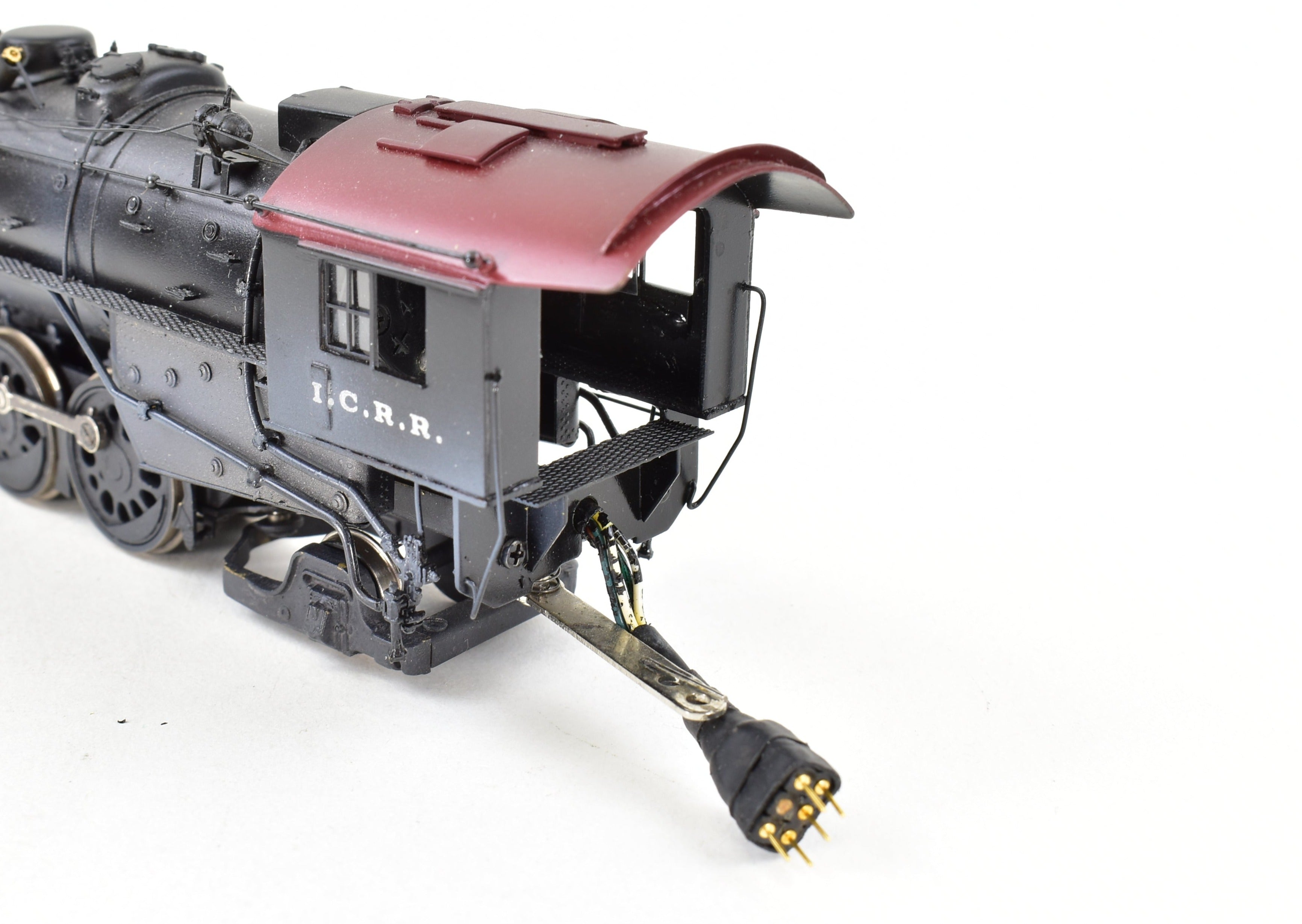 HO Brass Hallmark Illinois Central 4-8-2 with New NWSL Gearbox, DCC & Sound