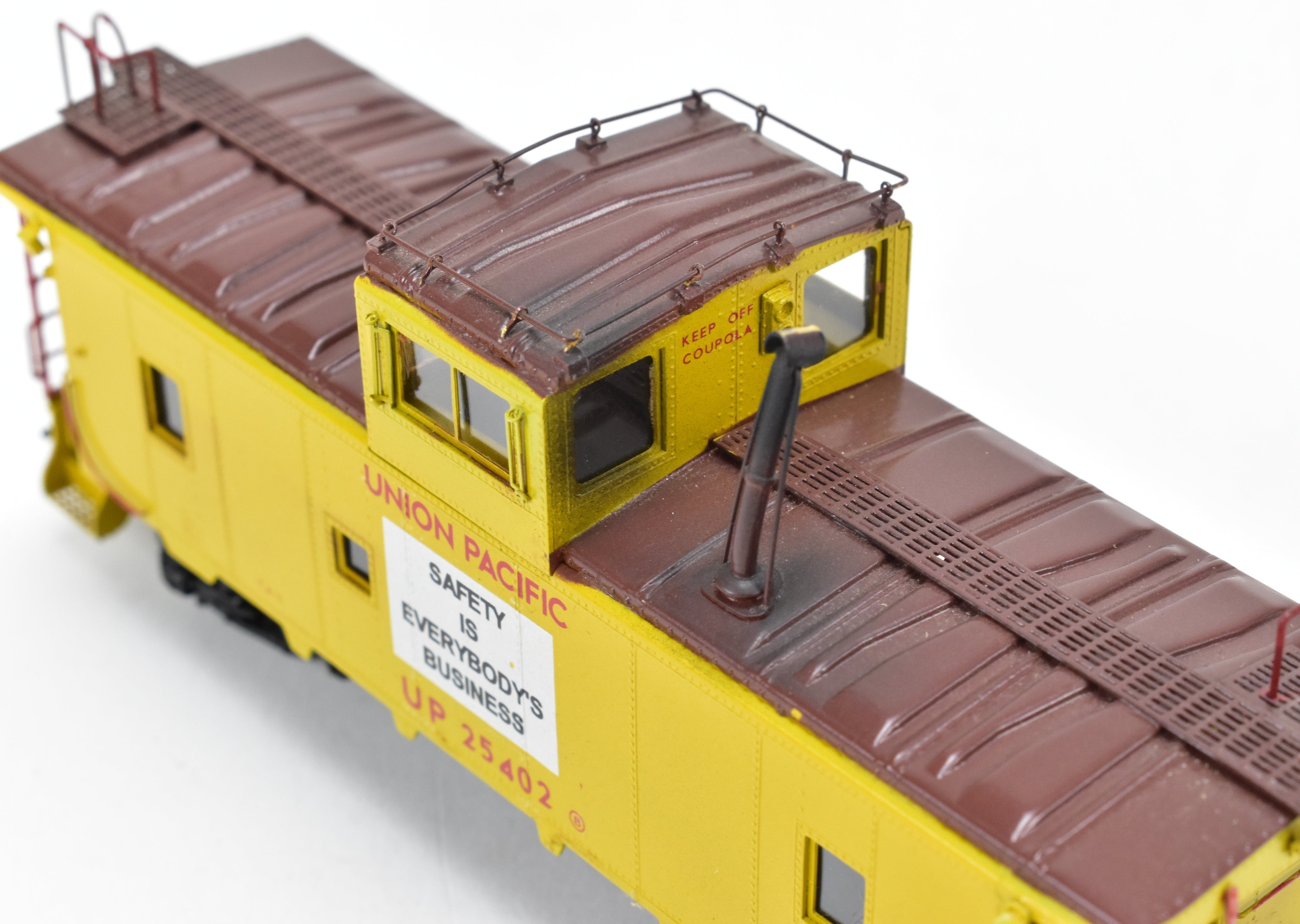 HO Brass OMI UP Union Pacific CA - 7 Custom - Painted Caboose by Overland Models