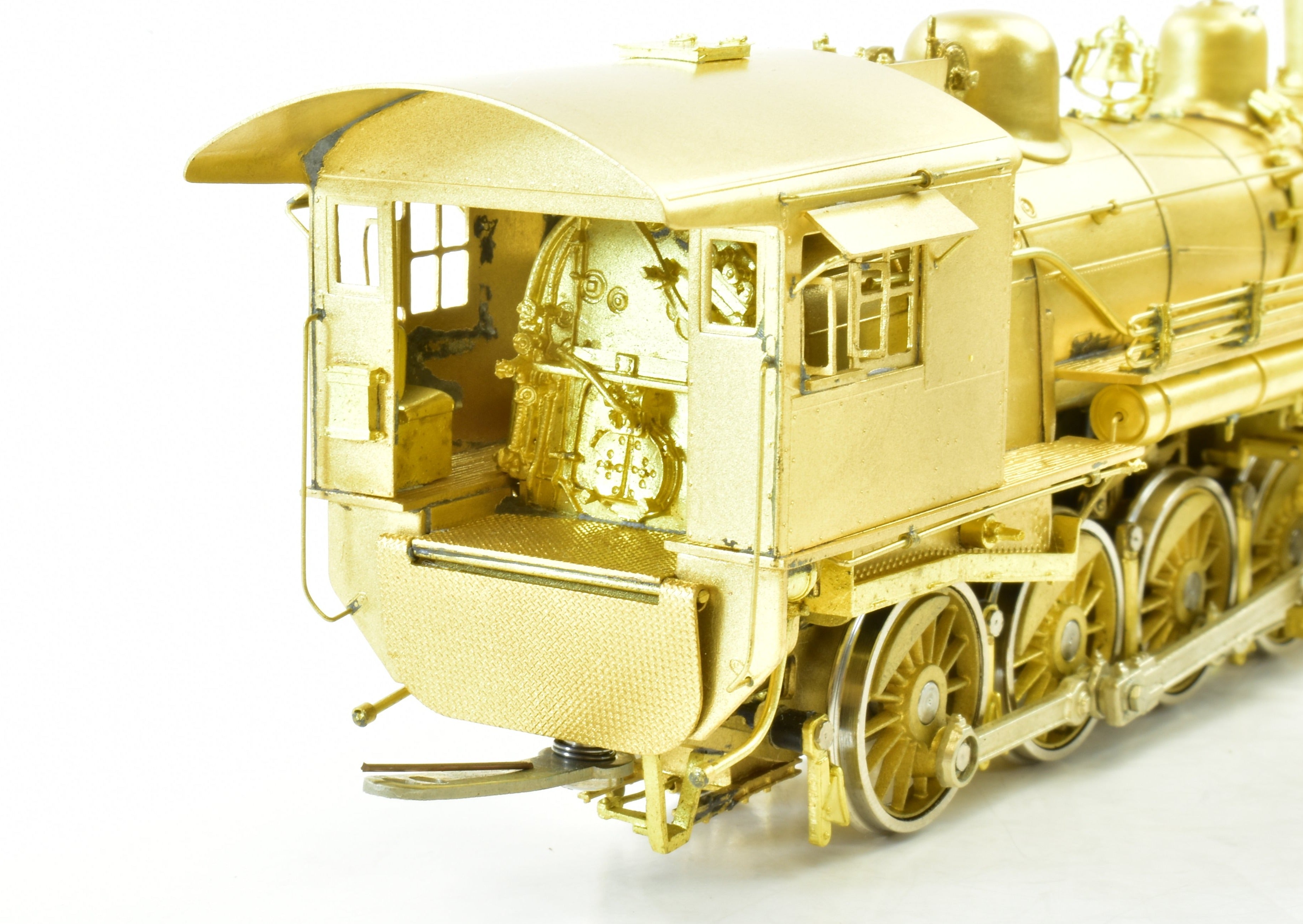 HO Scale Brass Model Train Engine - W&R Enterprises NP Northern Pacific Y - 2 2 - 8 - 0 Steam Locomotive