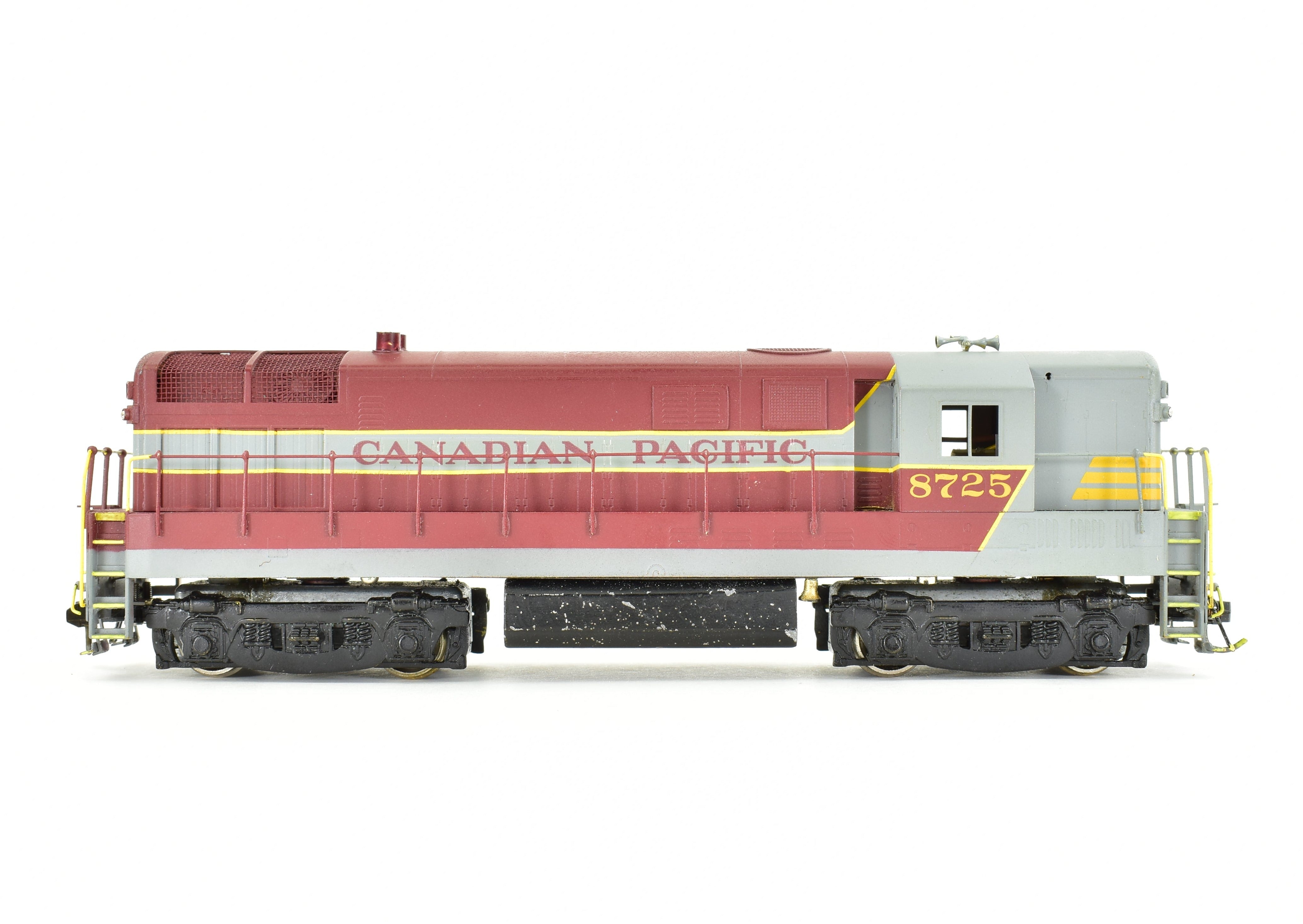 HO Scale Brass Red Ball Canadian Pacific Fairbanks Morse H - 24 - 66 Trainmaster Model Train with Incorrect Box